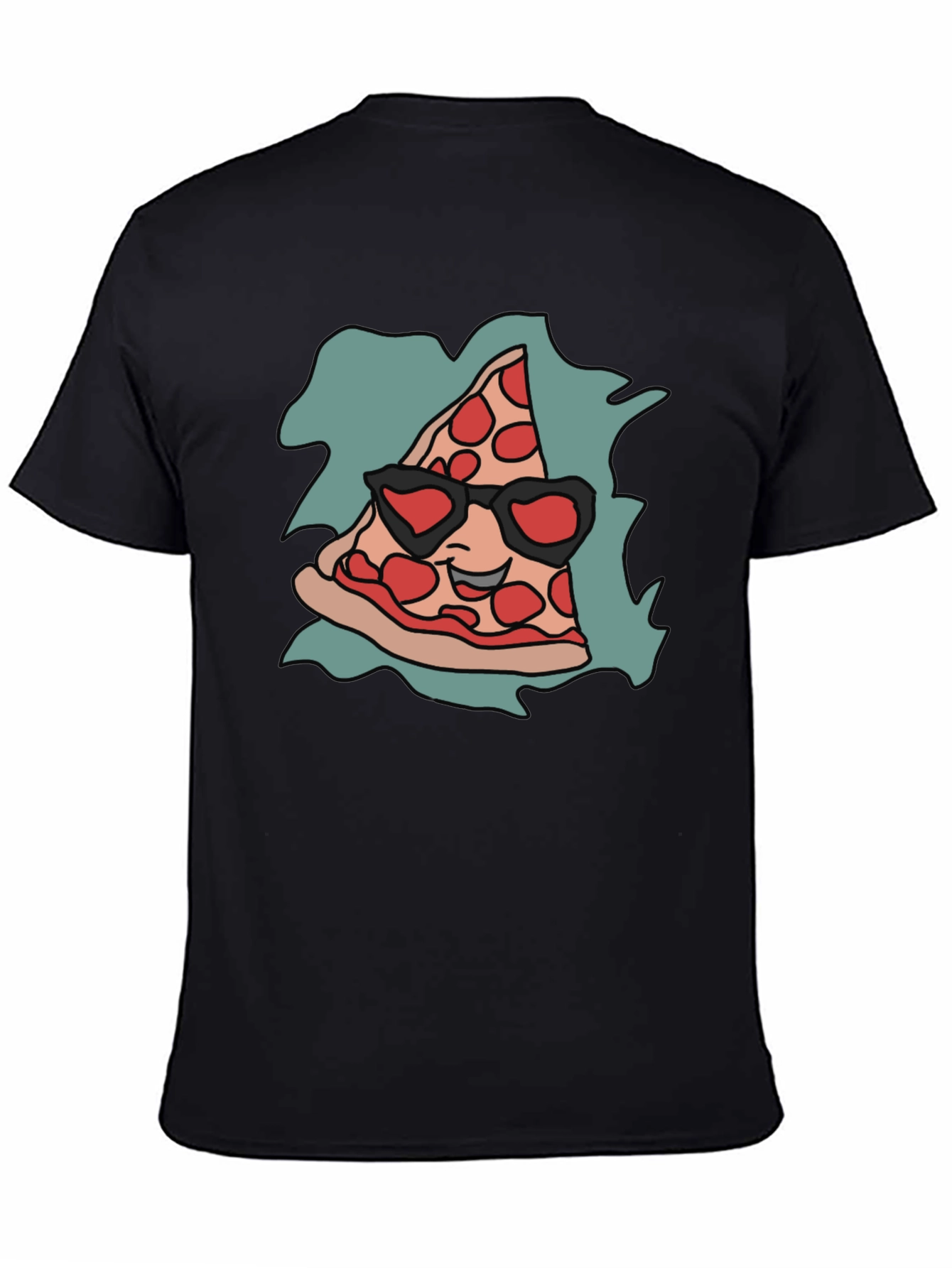 Cool Pizza Slice Graphic T-Shirt