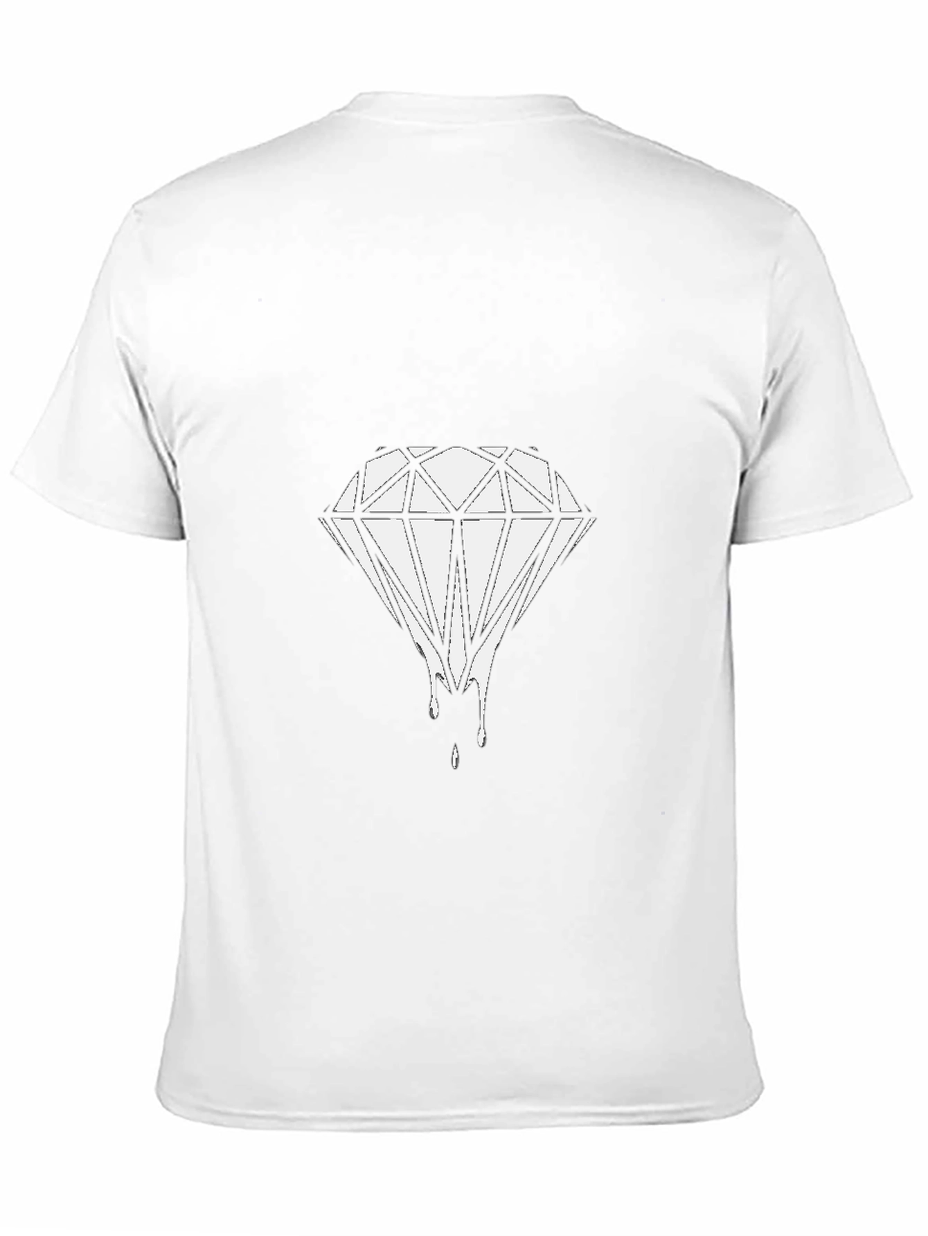 Diamond Drip Black T-Shirt - Urban Style