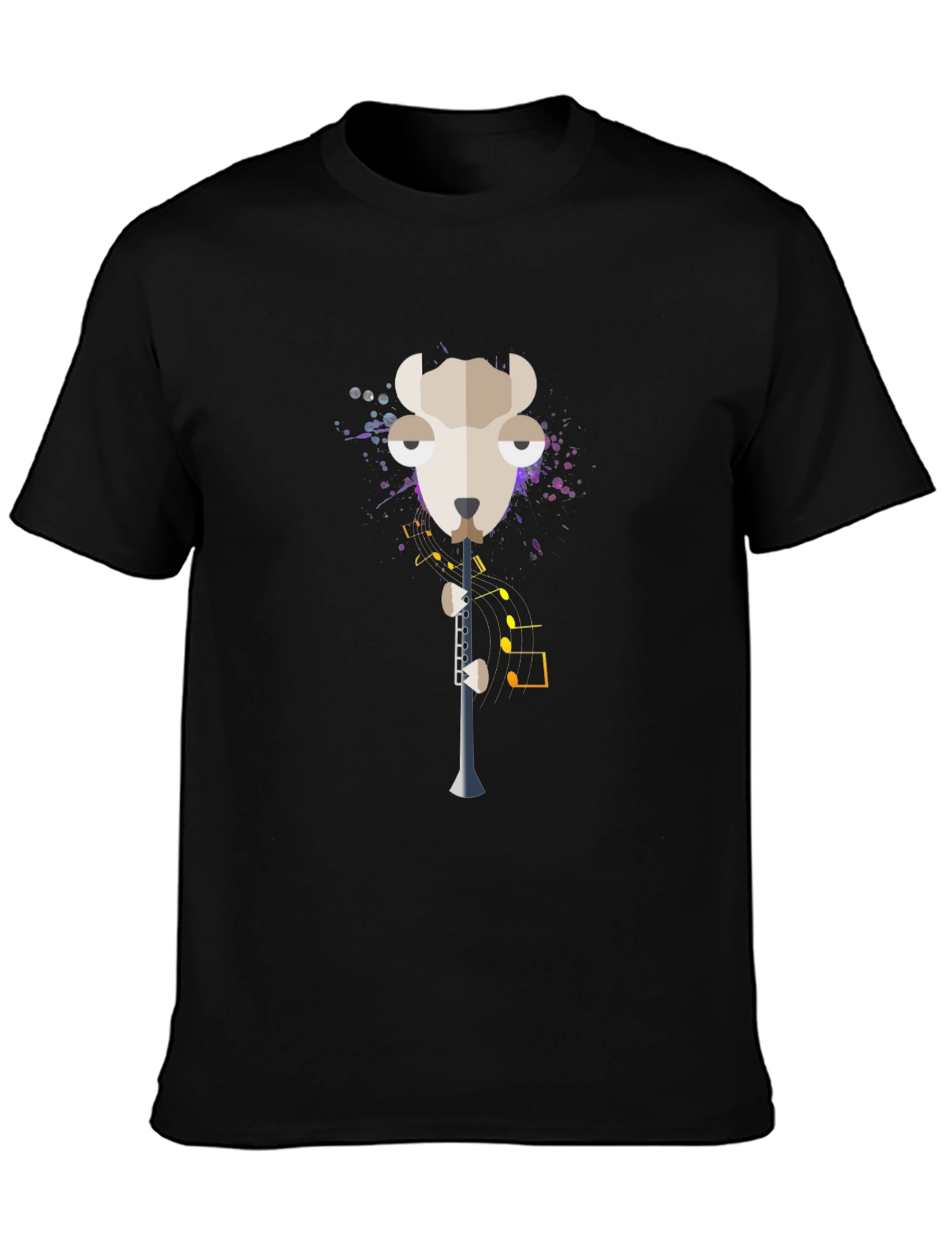 Musical Sheep T-Shirt - Quirky Graphic Tee