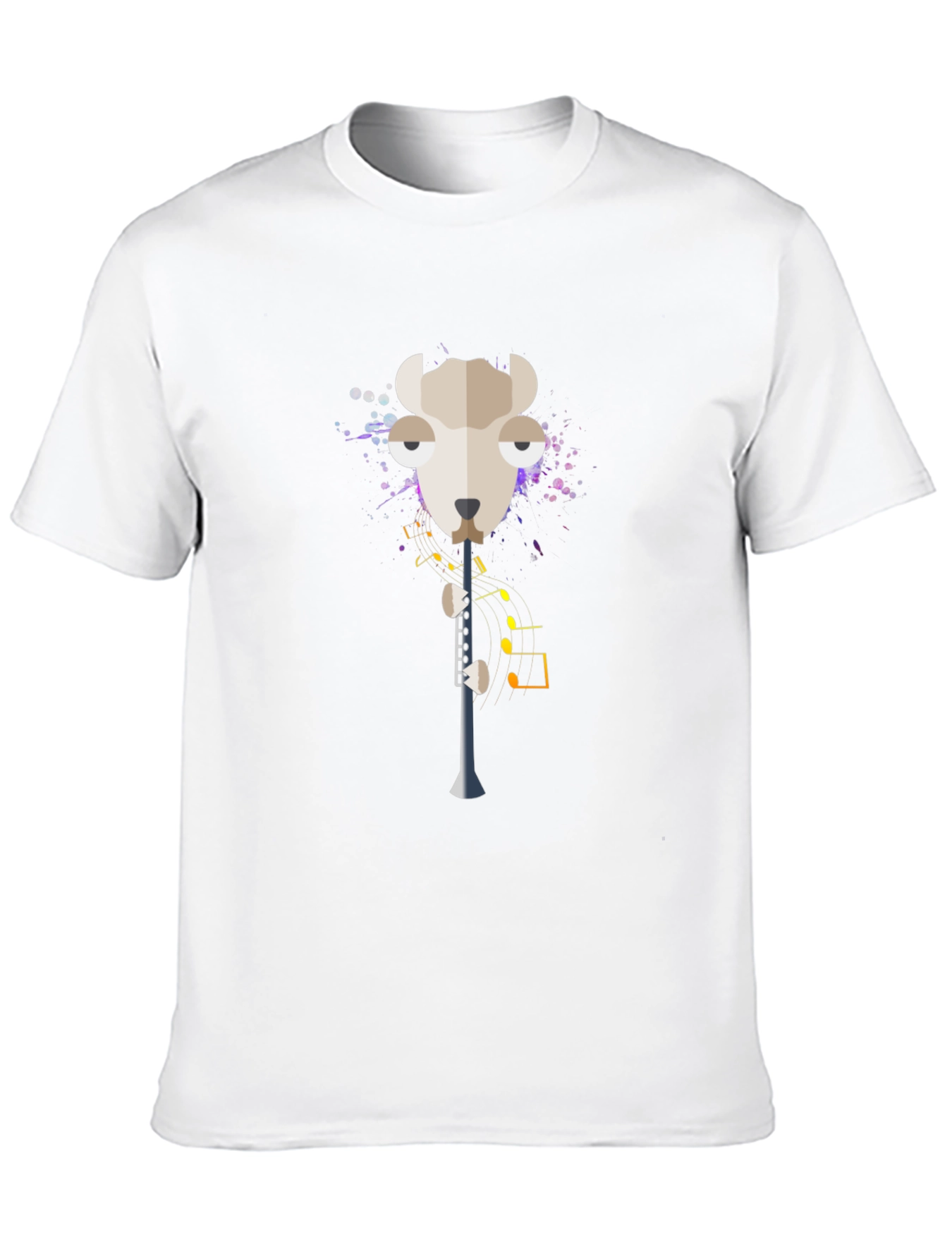 Musical Sheep T-Shirt - Quirky Graphic Tee