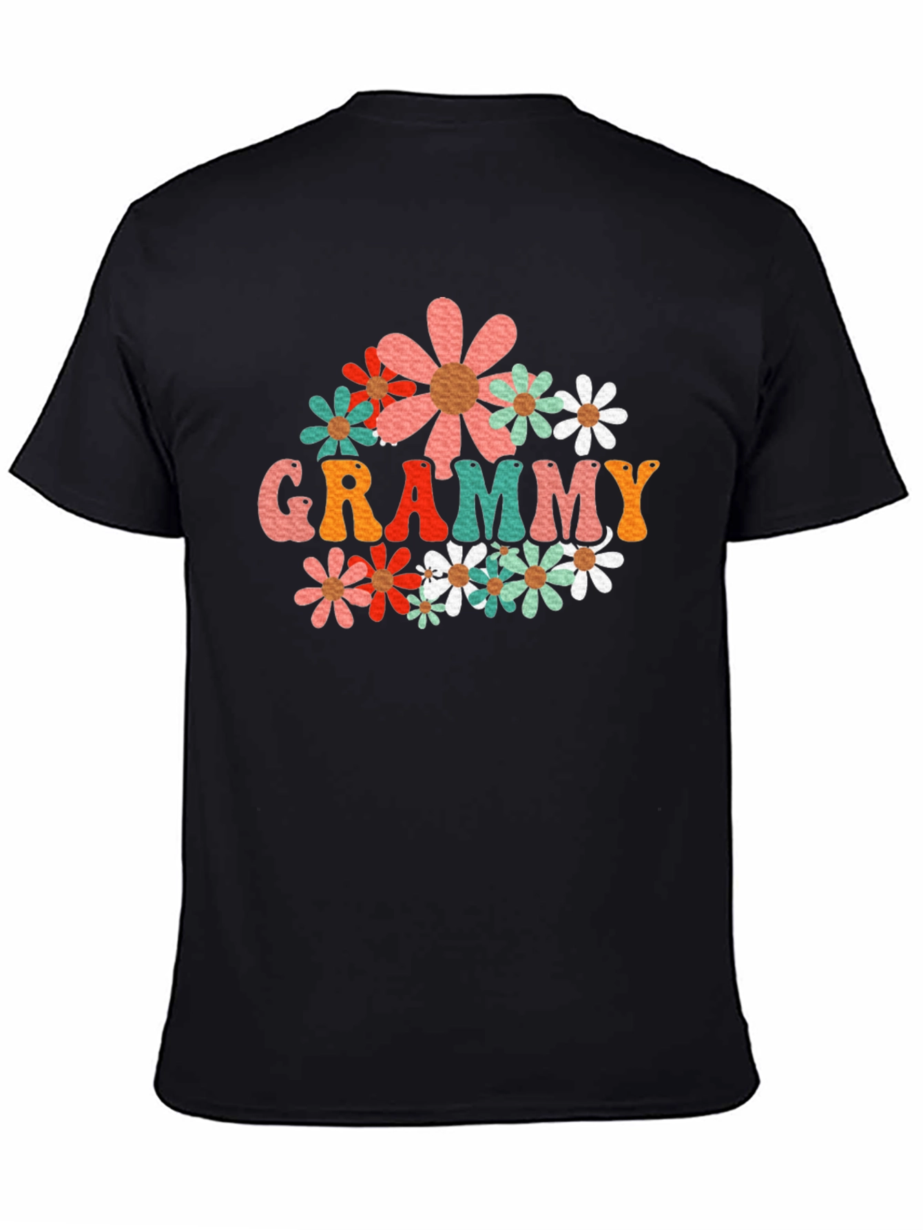 Retro Floral Grammy Graphic Tee