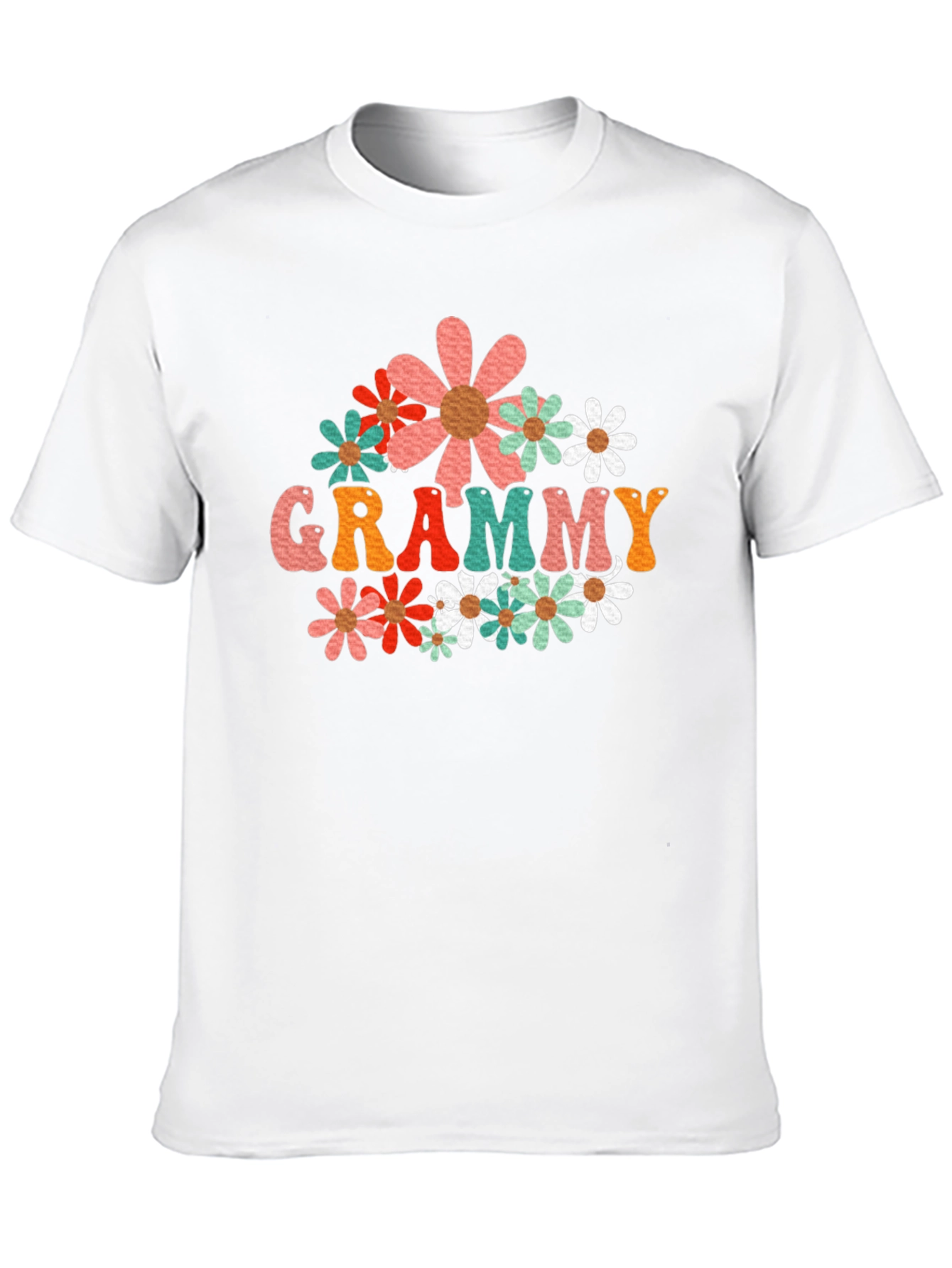 Retro Floral Grammy Graphic Tee