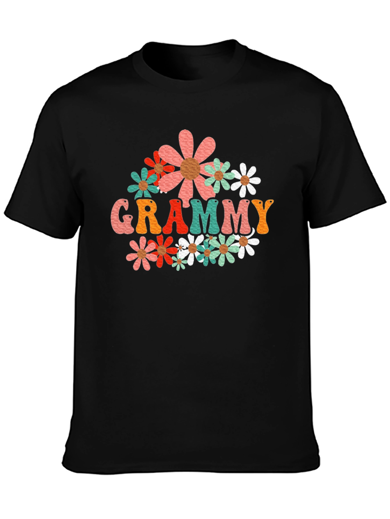 Retro Floral Grammy Graphic Tee