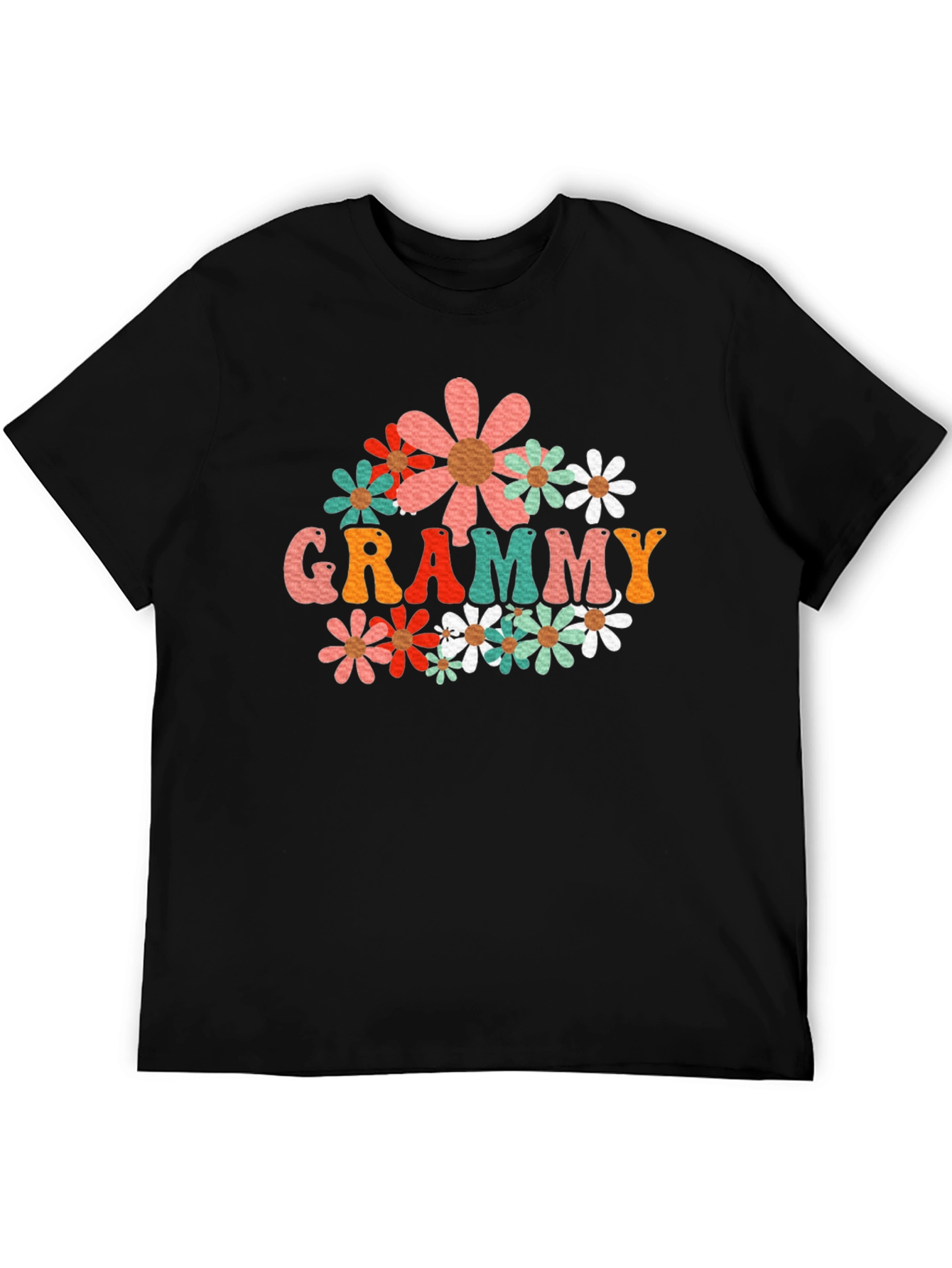 Retro Floral Grammy Graphic Tee