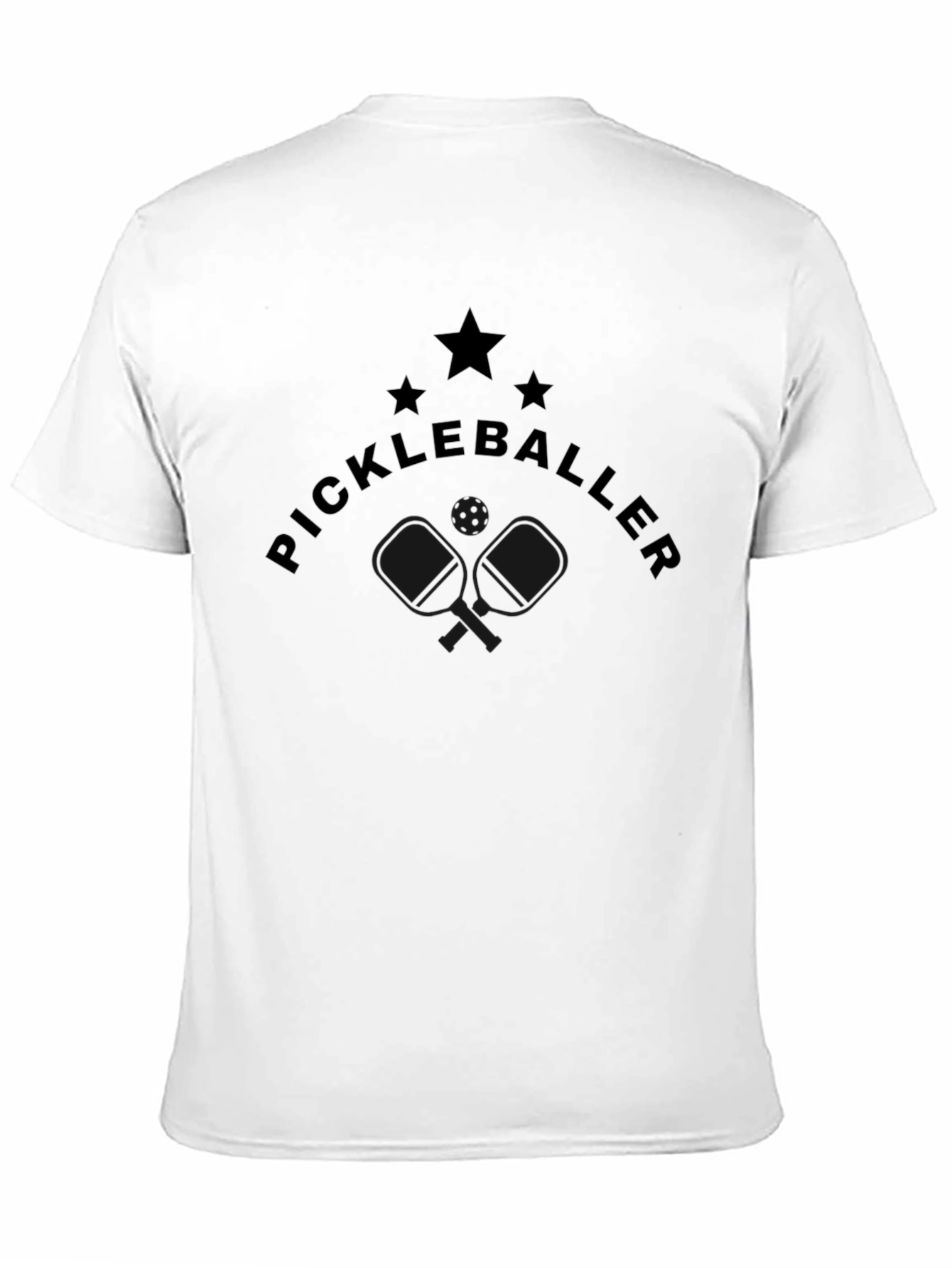 Pickleballer Black T-Shirt