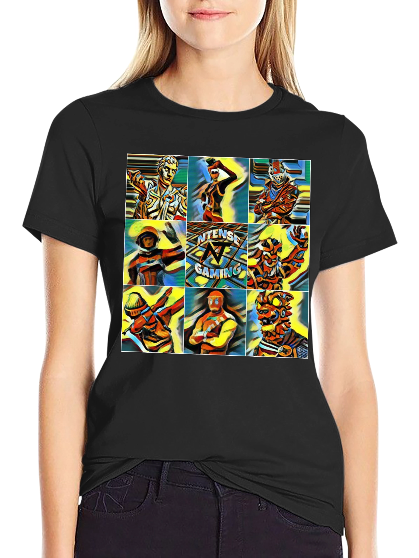 Intense Gaming Design Graphic Tee