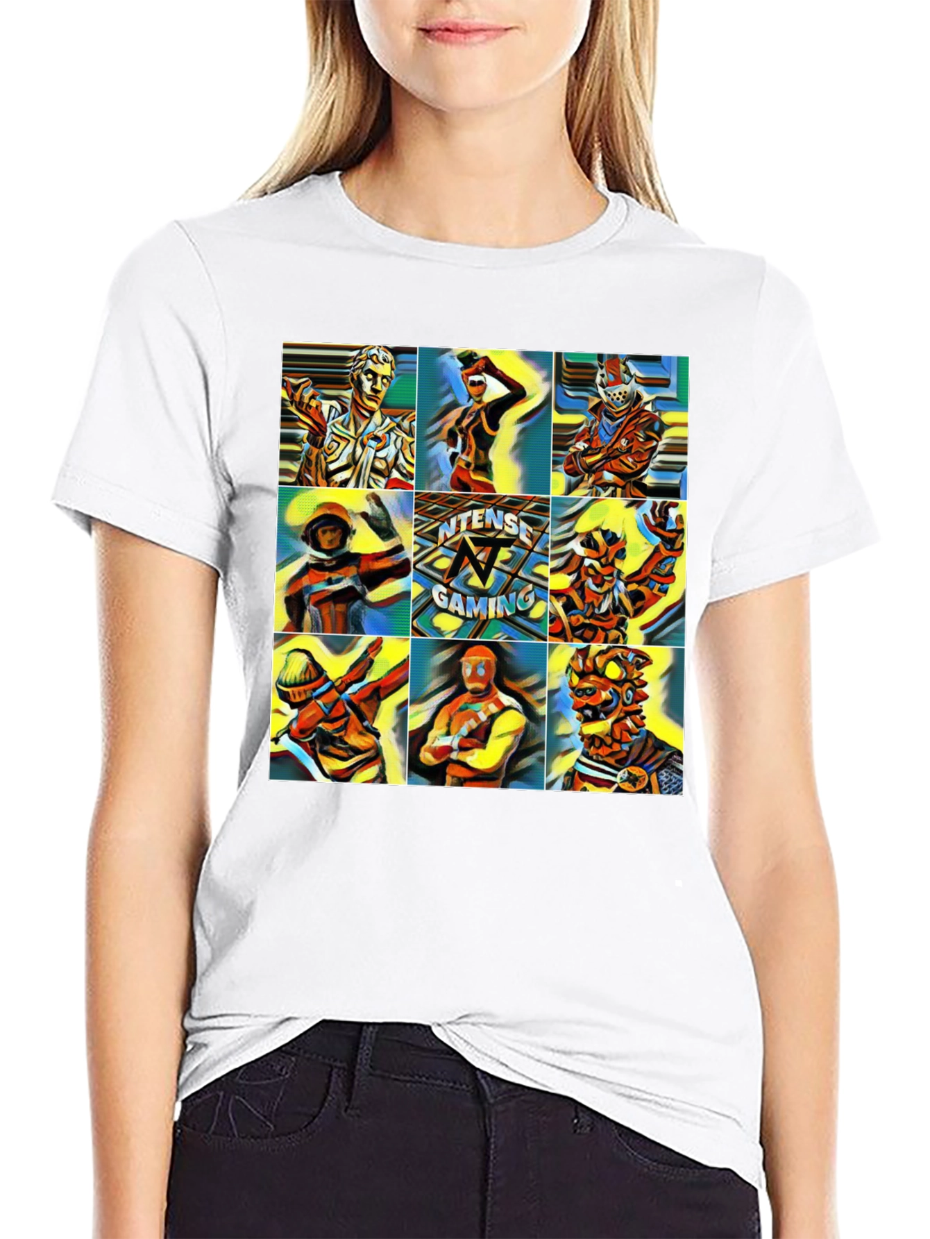 Intense Gaming Design Graphic Tee