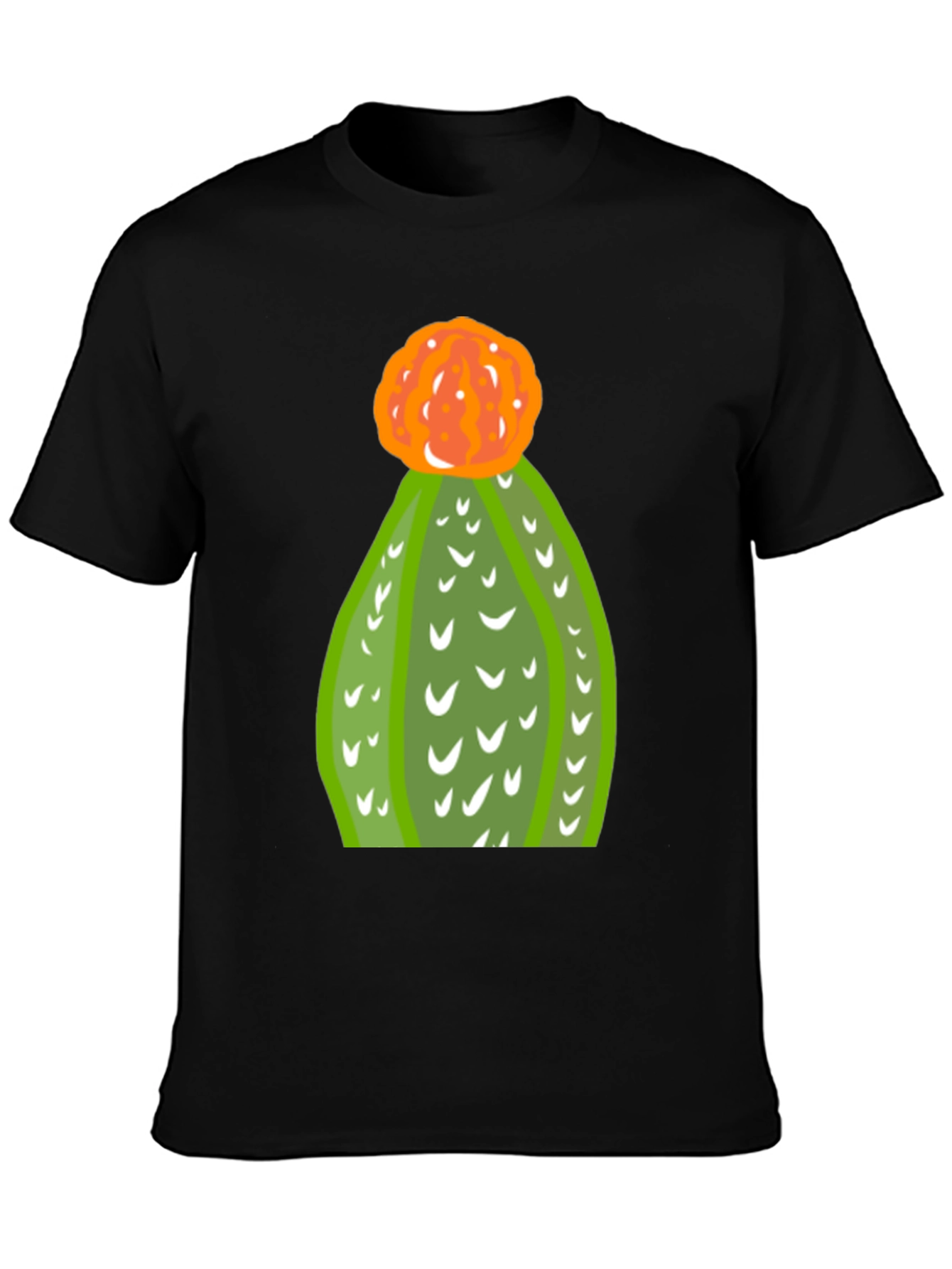 Cactus Graphic Tee - Trendy Desert Plant Shirt