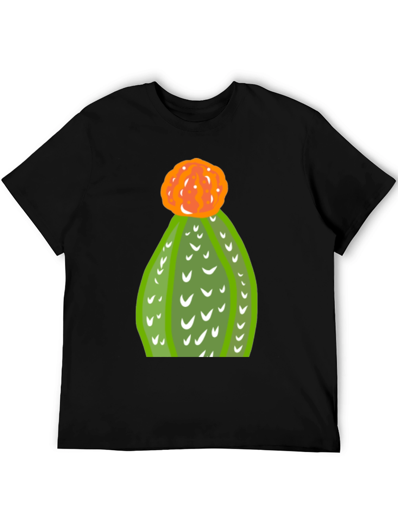 Cactus Graphic Tee - Trendy Desert Plant Shirt