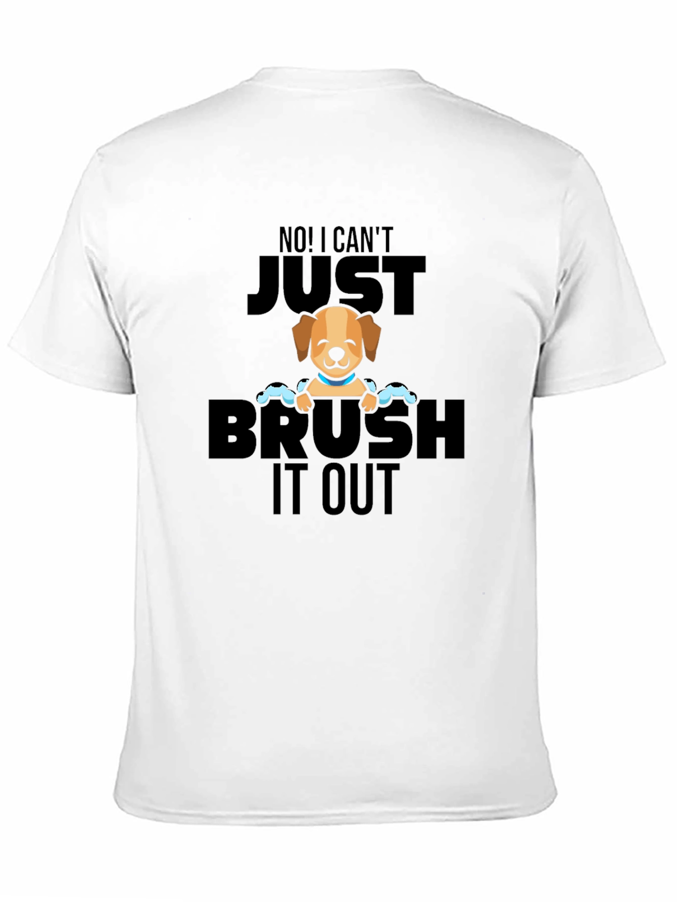Dog Grooming Humor Graphic T-Shirt