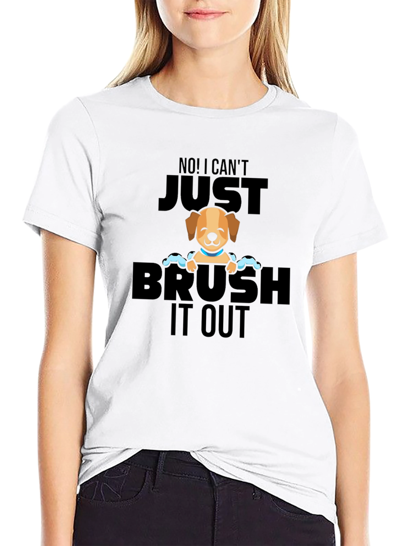 Dog Grooming Humor Graphic T-Shirt