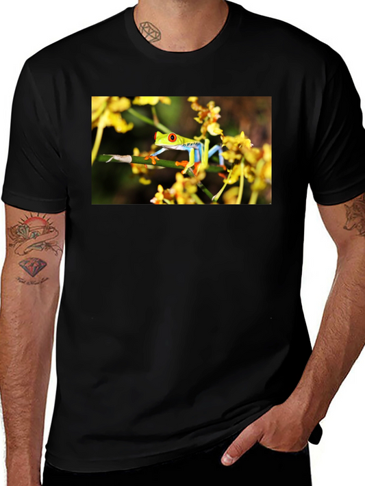 Red Eyed Tree Frog Graphic T-Shirt