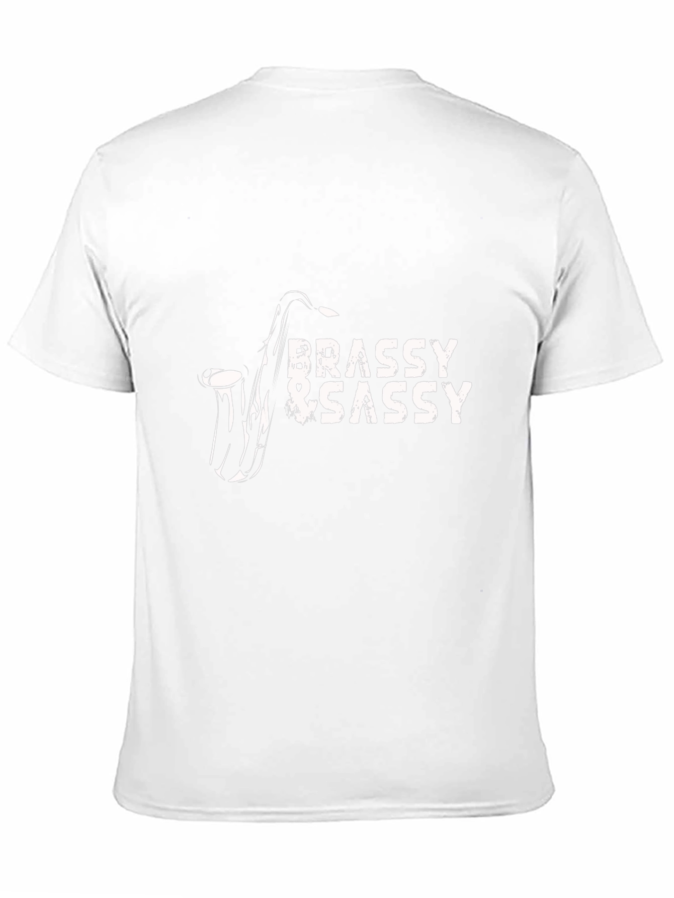 Brassy & Sassy Saxophone Graphic T-Shirt