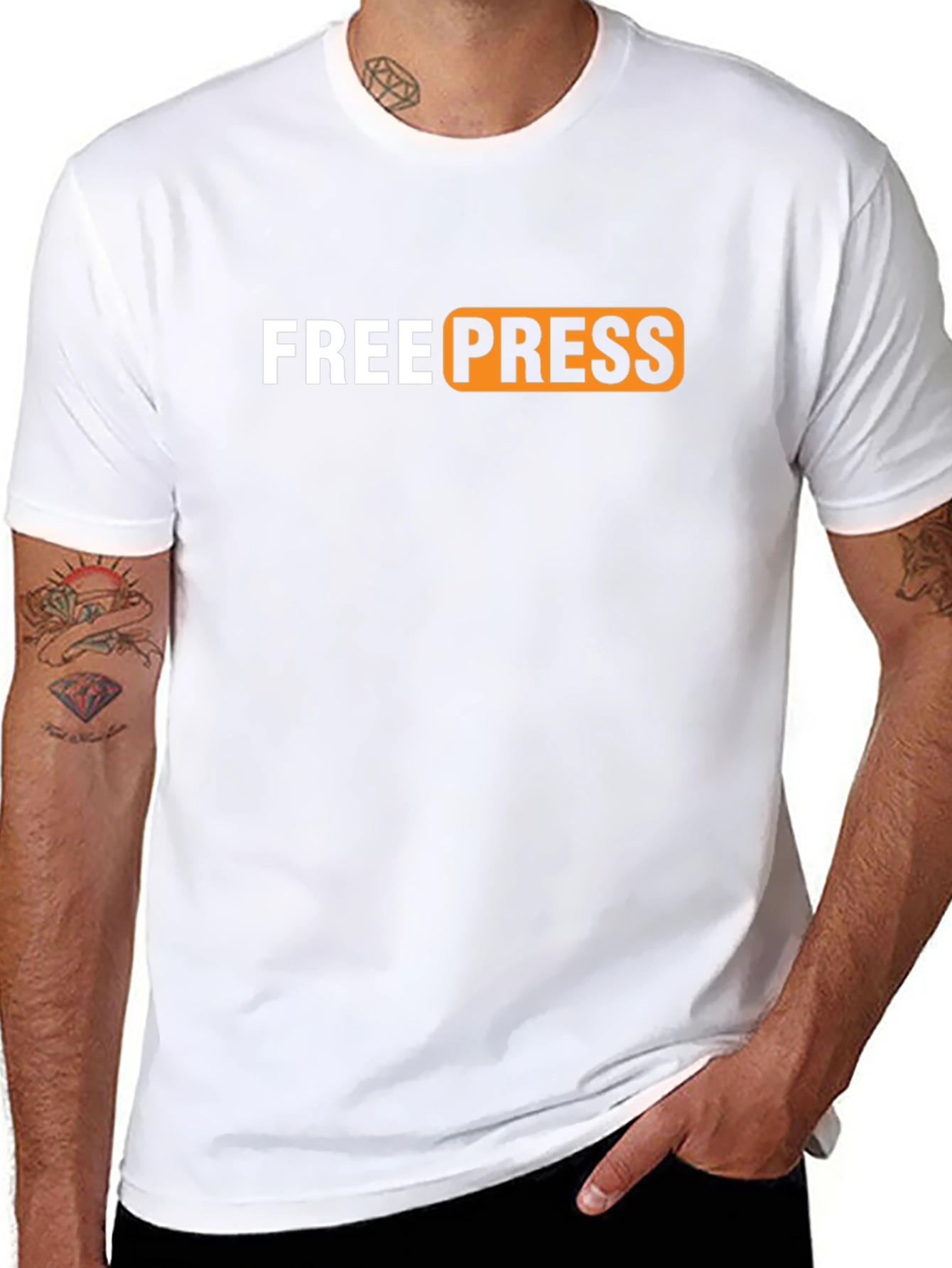 Free Press T-Shirt: Bold Statement Tee