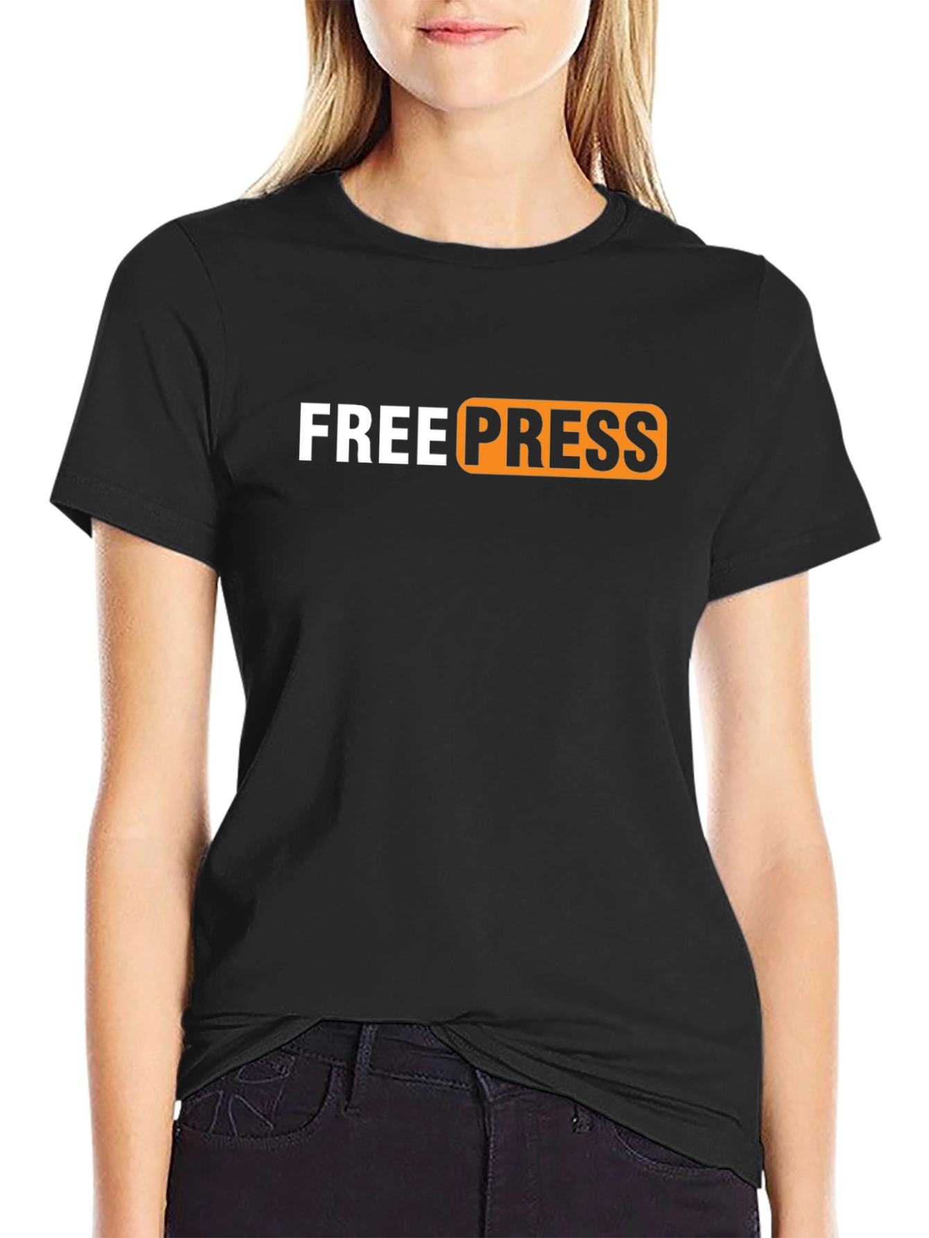 Free Press T-Shirt: Bold Statement Tee