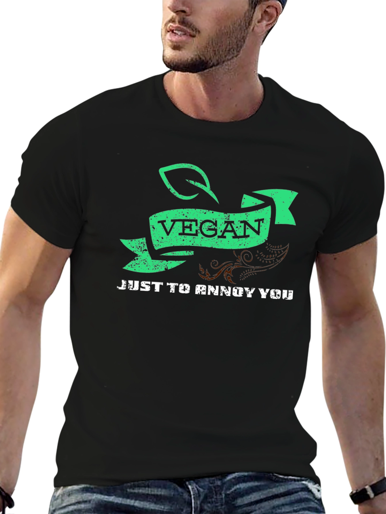 Vegan Just To Annoy You Graphic Tee