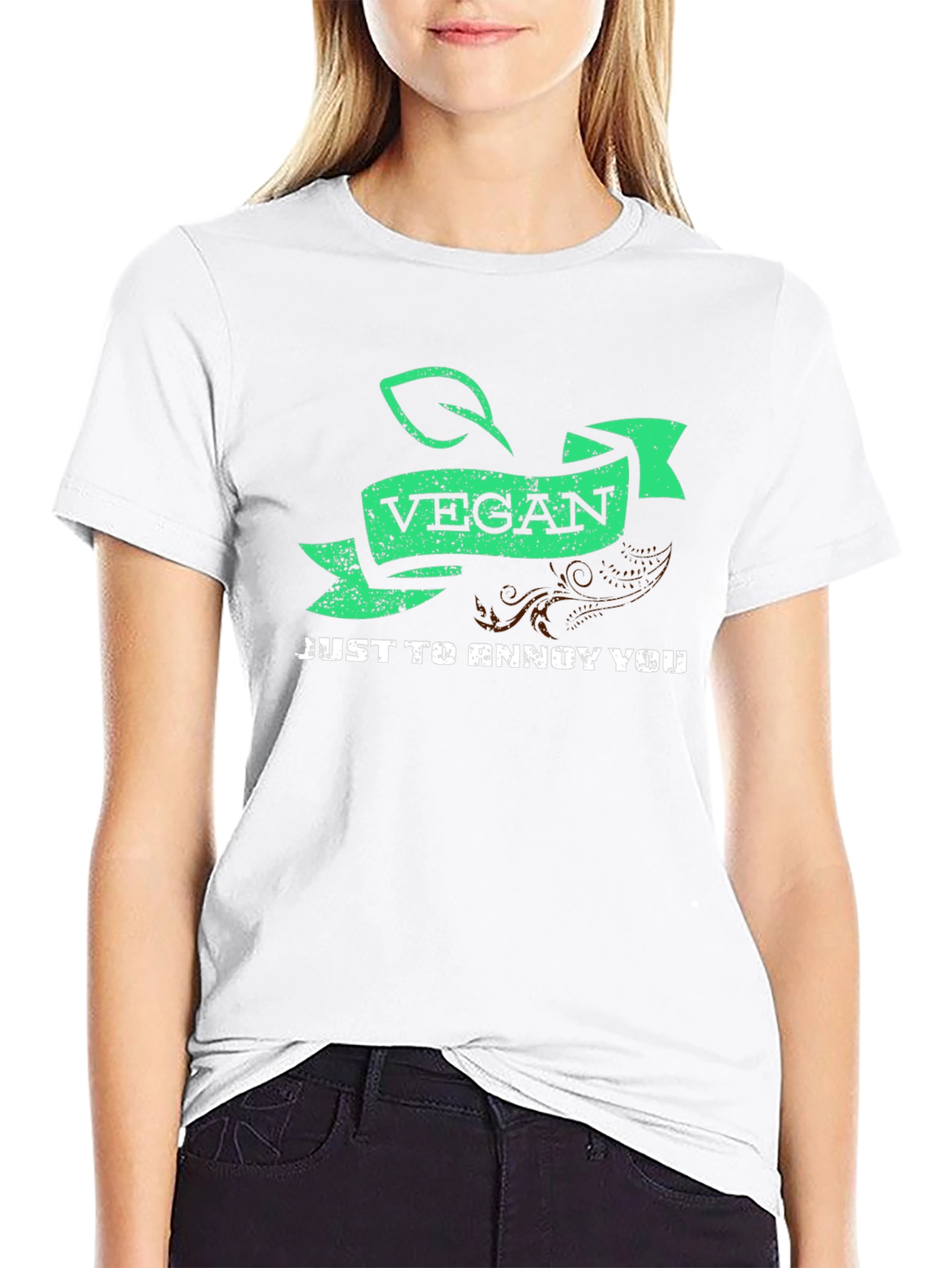 Vegan Just To Annoy You Graphic Tee