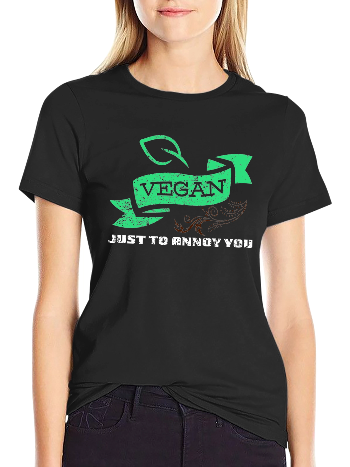 Vegan Just To Annoy You Graphic Tee