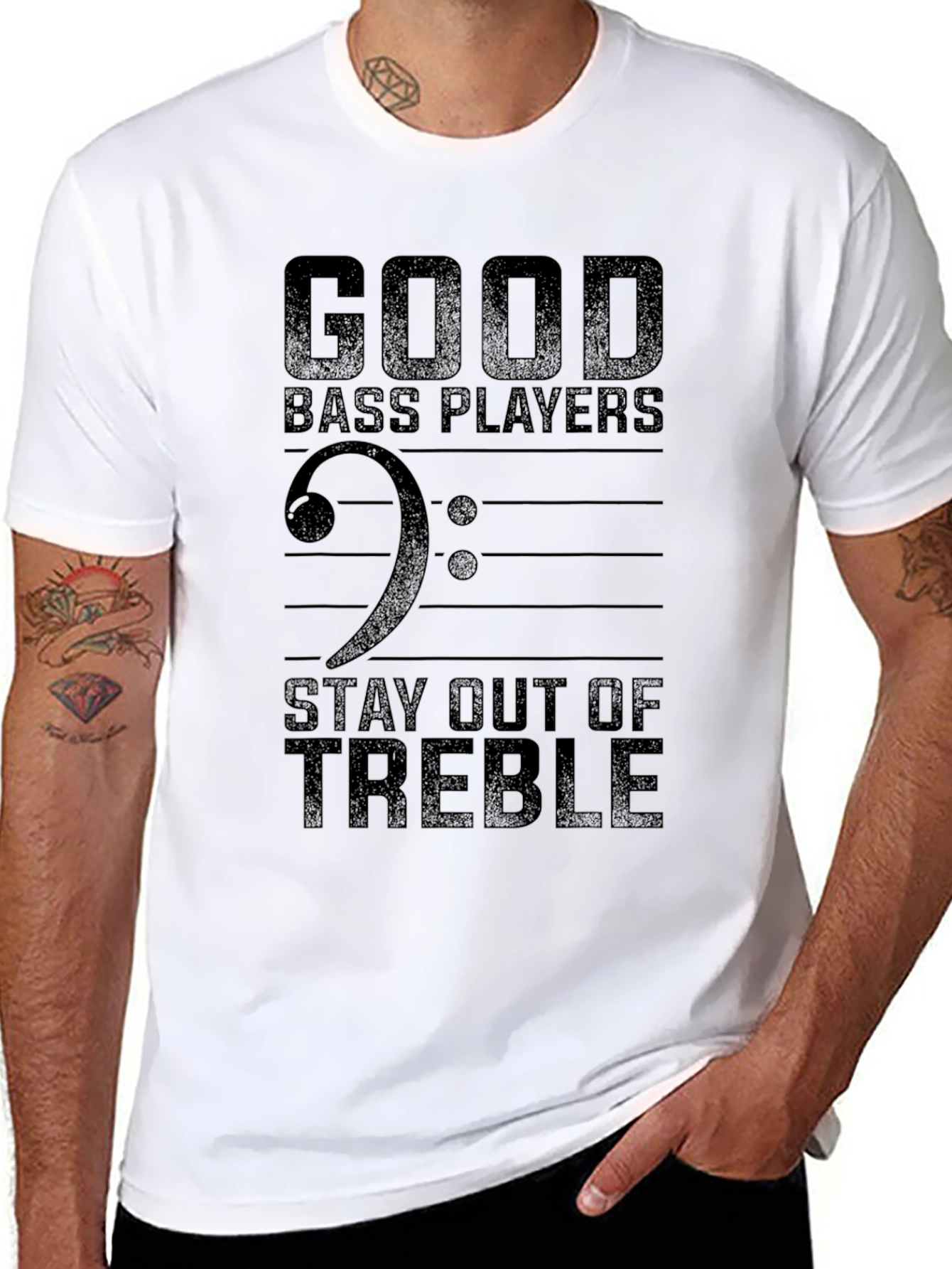 Good Bass Players Graphic Tee