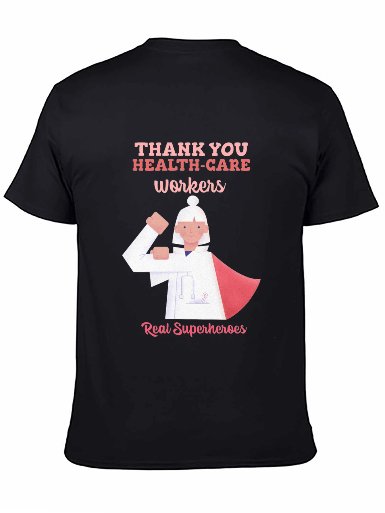 Healthcare Worker Superhero T-Shirt