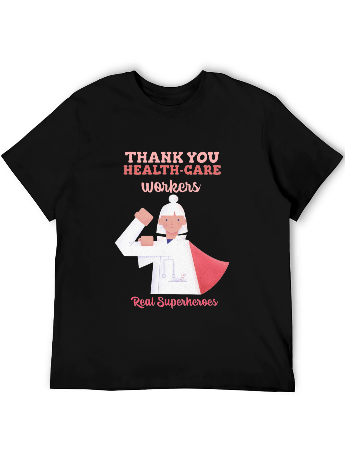 Healthcare Worker Superhero T-Shirt