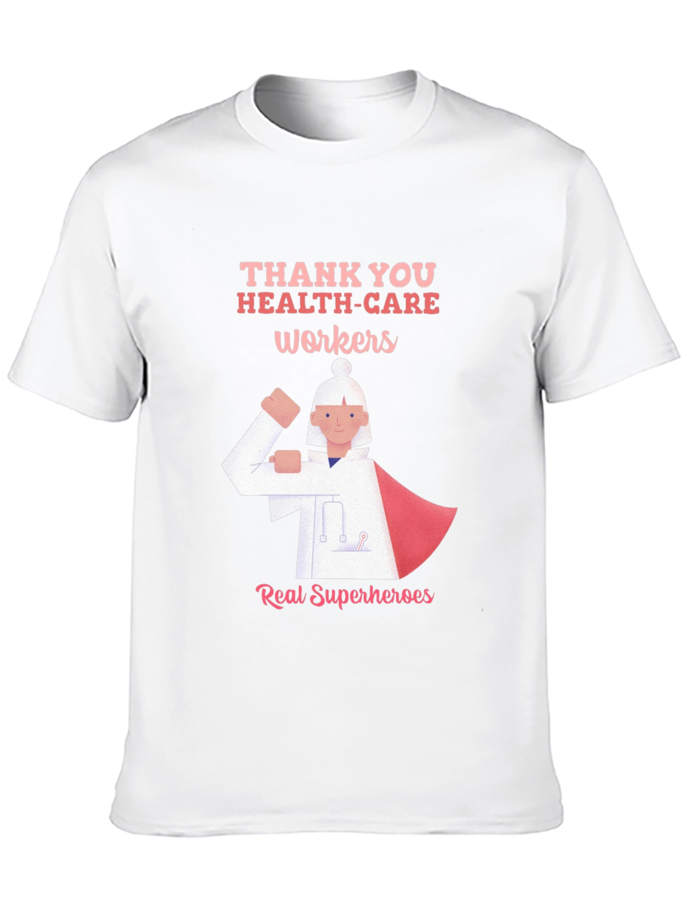 Healthcare Worker Superhero T-Shirt