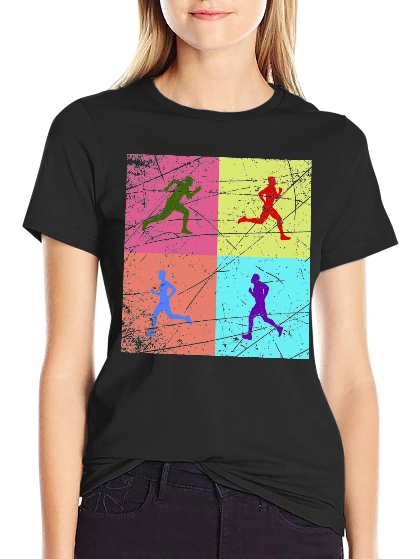Retro Runner Graphic Tee