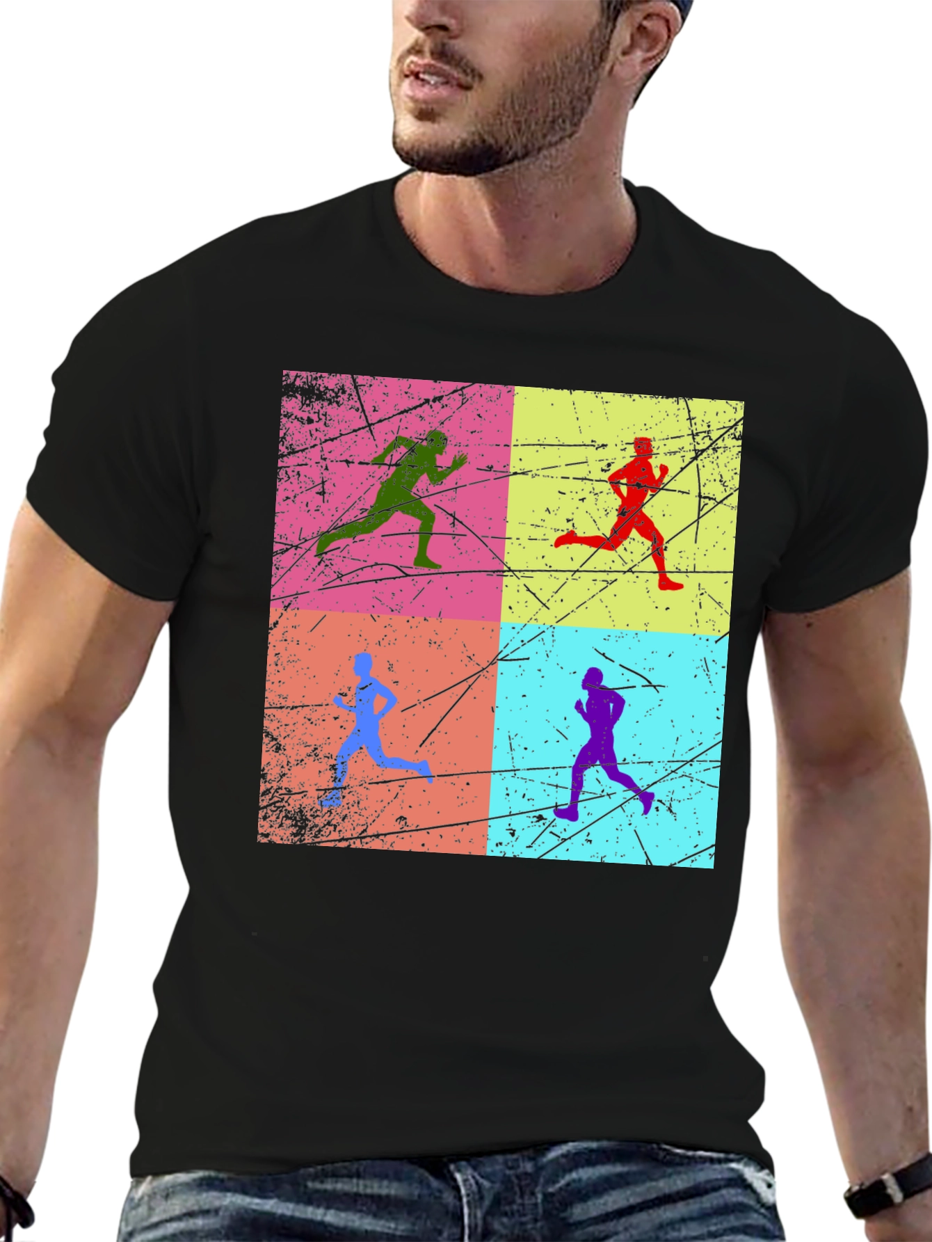 Retro Runner Graphic Tee