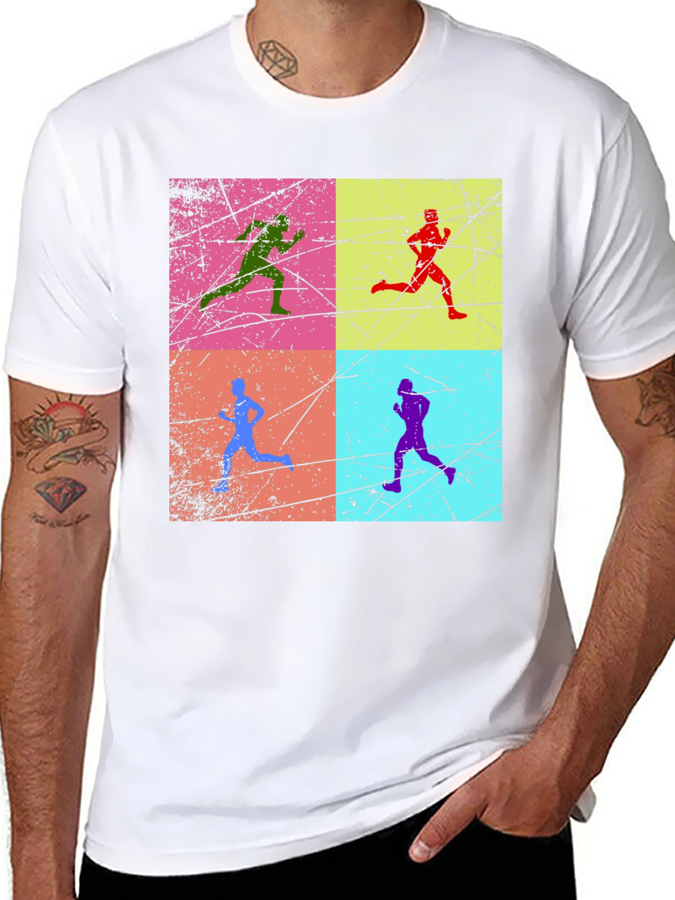 Retro Runner Graphic Tee
