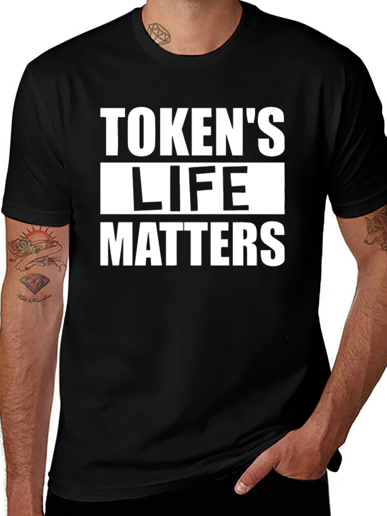 Tokens Life Matters Graphic Tee