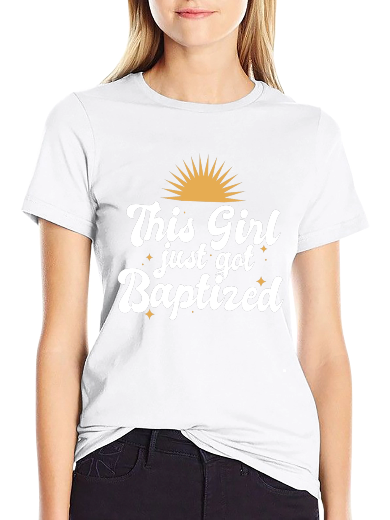 Baptized Girl Tee: Celebration T-Shirt