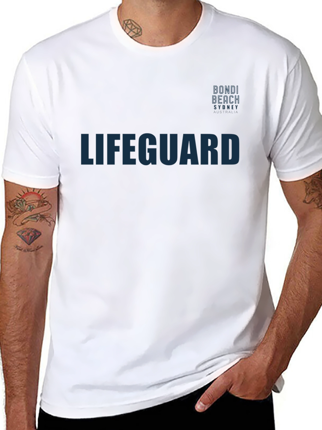 Bondi Beach Lifeguard T-Shirt - Sydney Australia