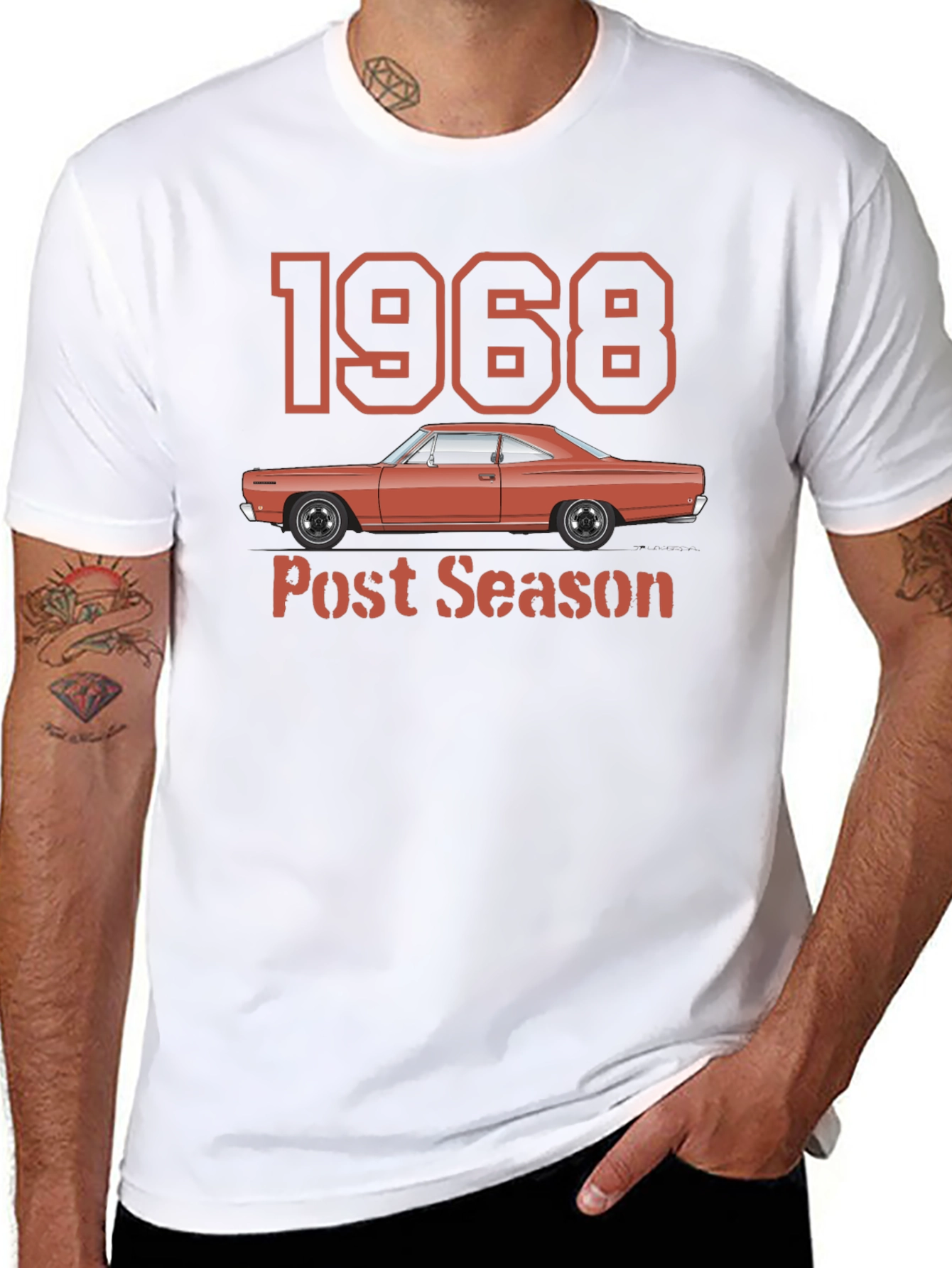 1968 Classic Car Graphic Tee