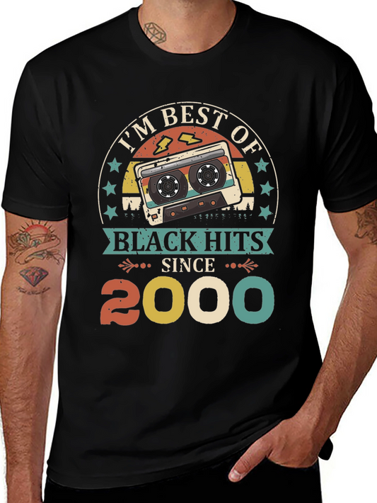 Im Best Of Black Hits Since 2000 Retro Cassette T-Shirt
