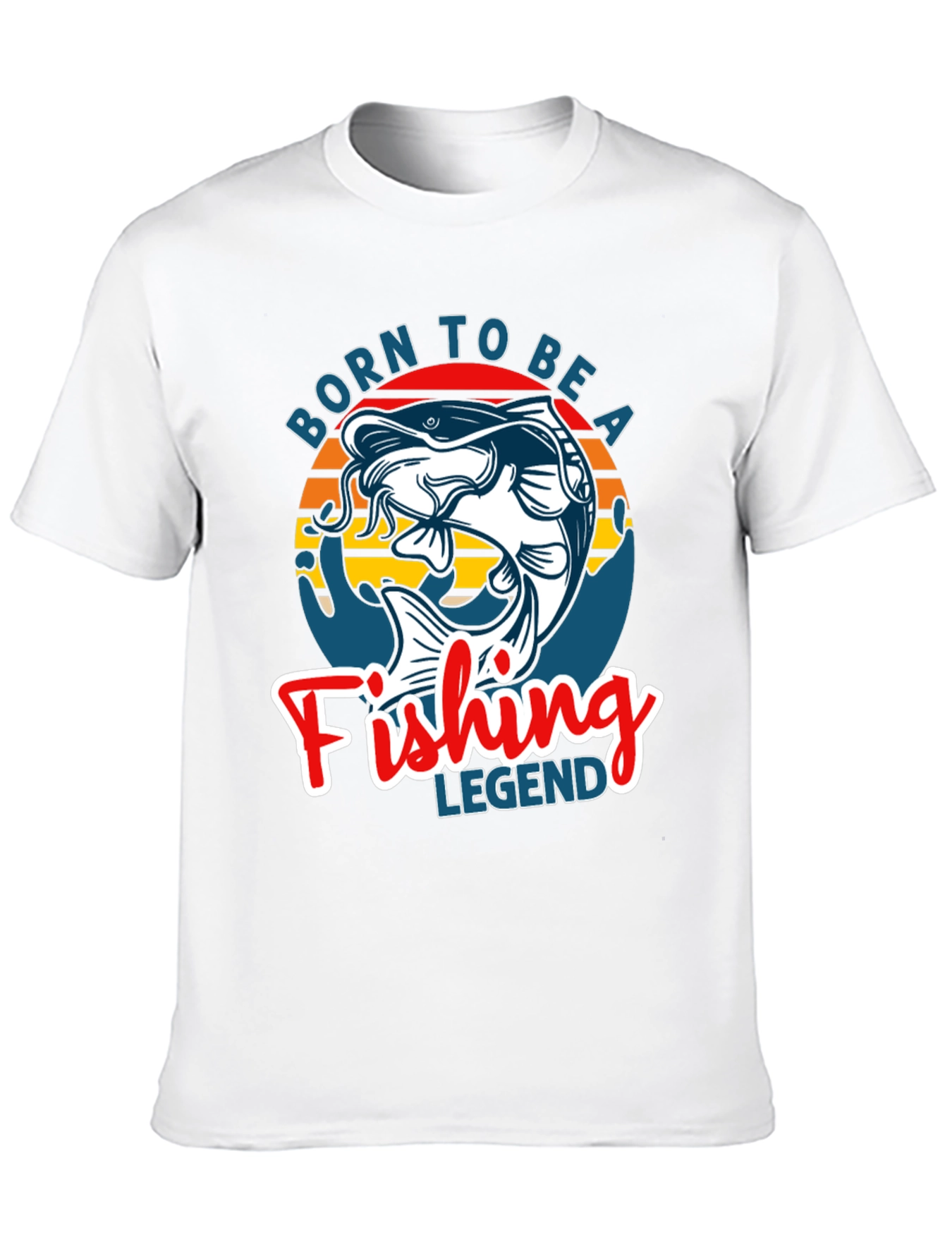 Born to Be a Fishing Legend Graphic Tee