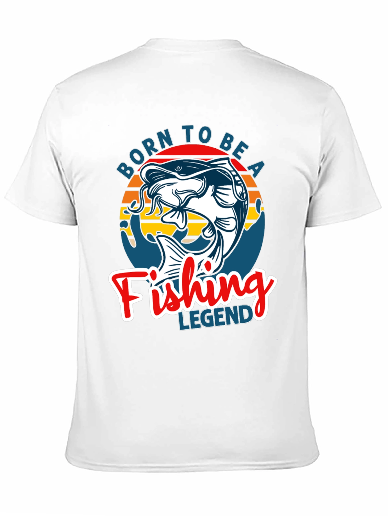 Born to Be a Fishing Legend Graphic Tee
