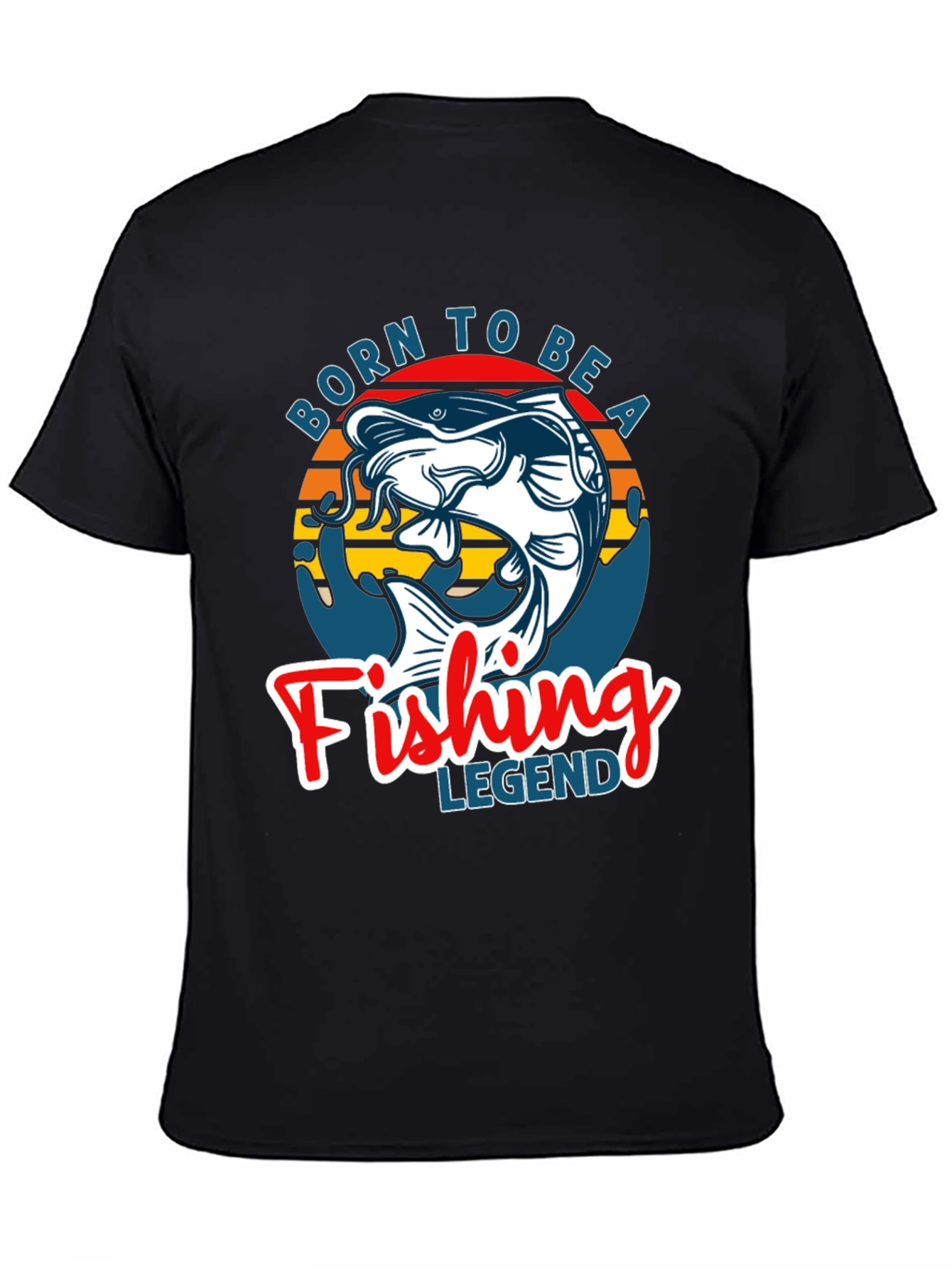 Born to Be a Fishing Legend Graphic Tee