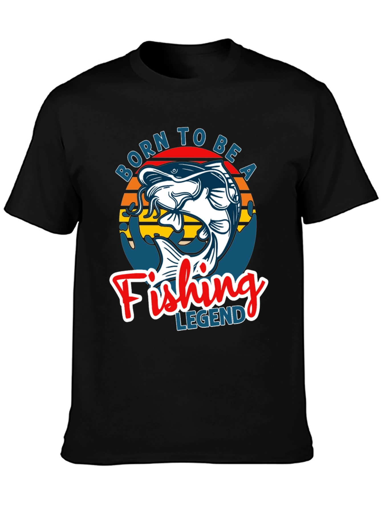Born to Be a Fishing Legend Graphic Tee