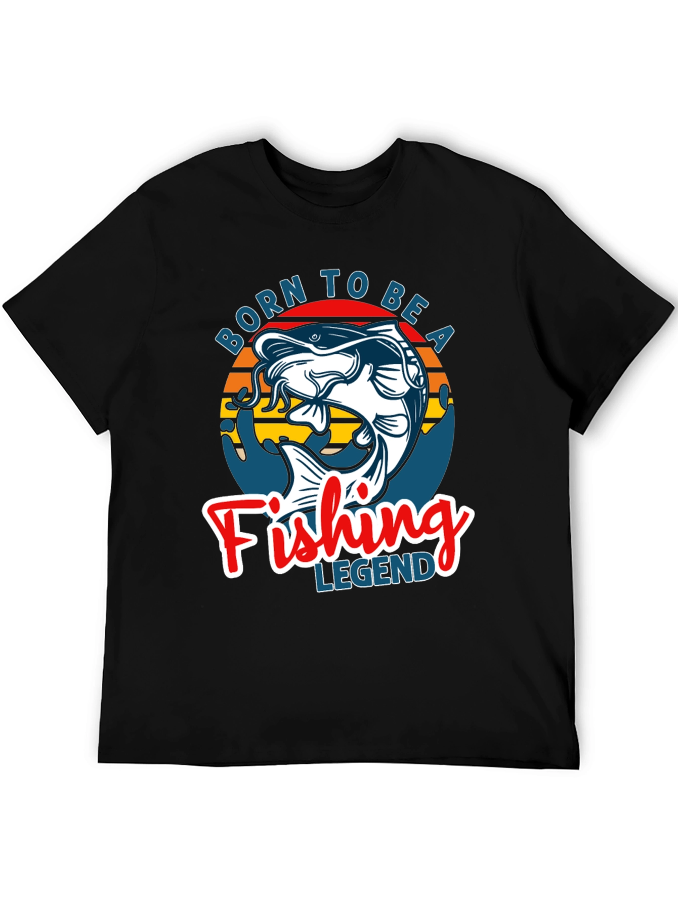 Born to Be a Fishing Legend Graphic Tee