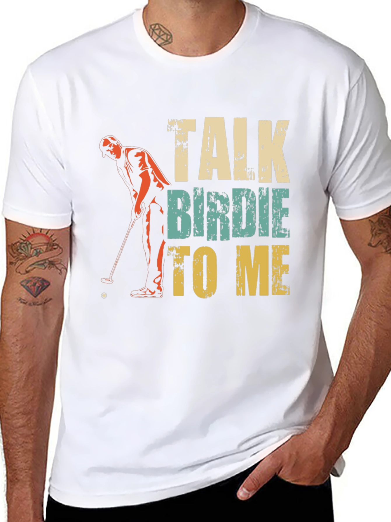 Talk Birdie To Me Golf T-Shirt