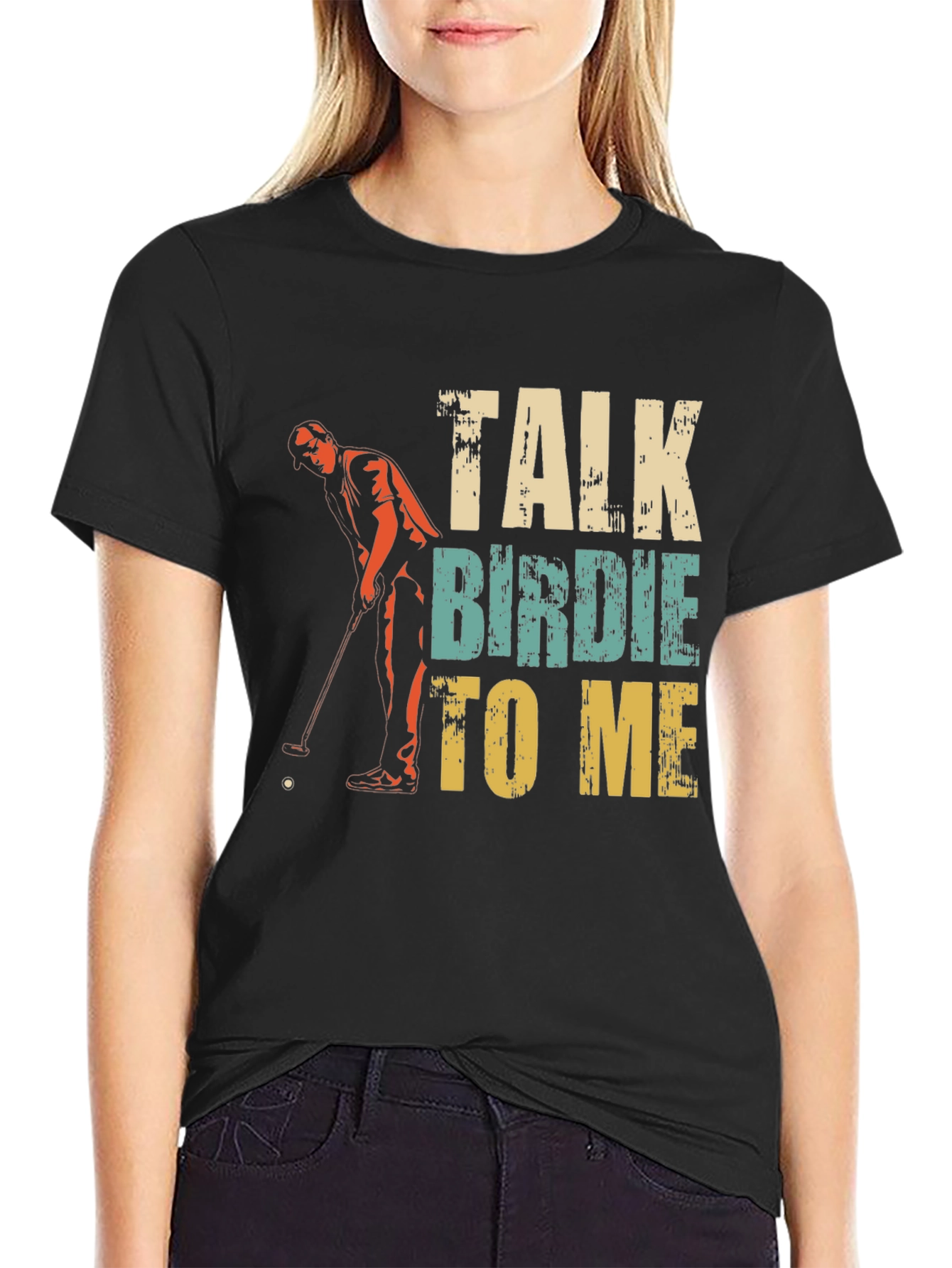 Talk Birdie To Me Golf T-Shirt