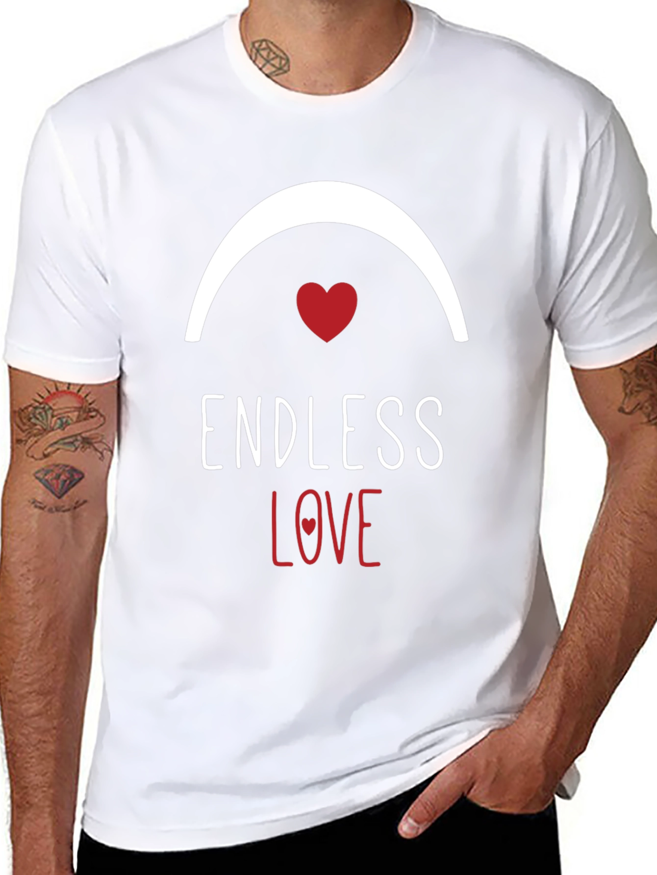 Endless Love Graphic Tee - Soft Cotton Blend