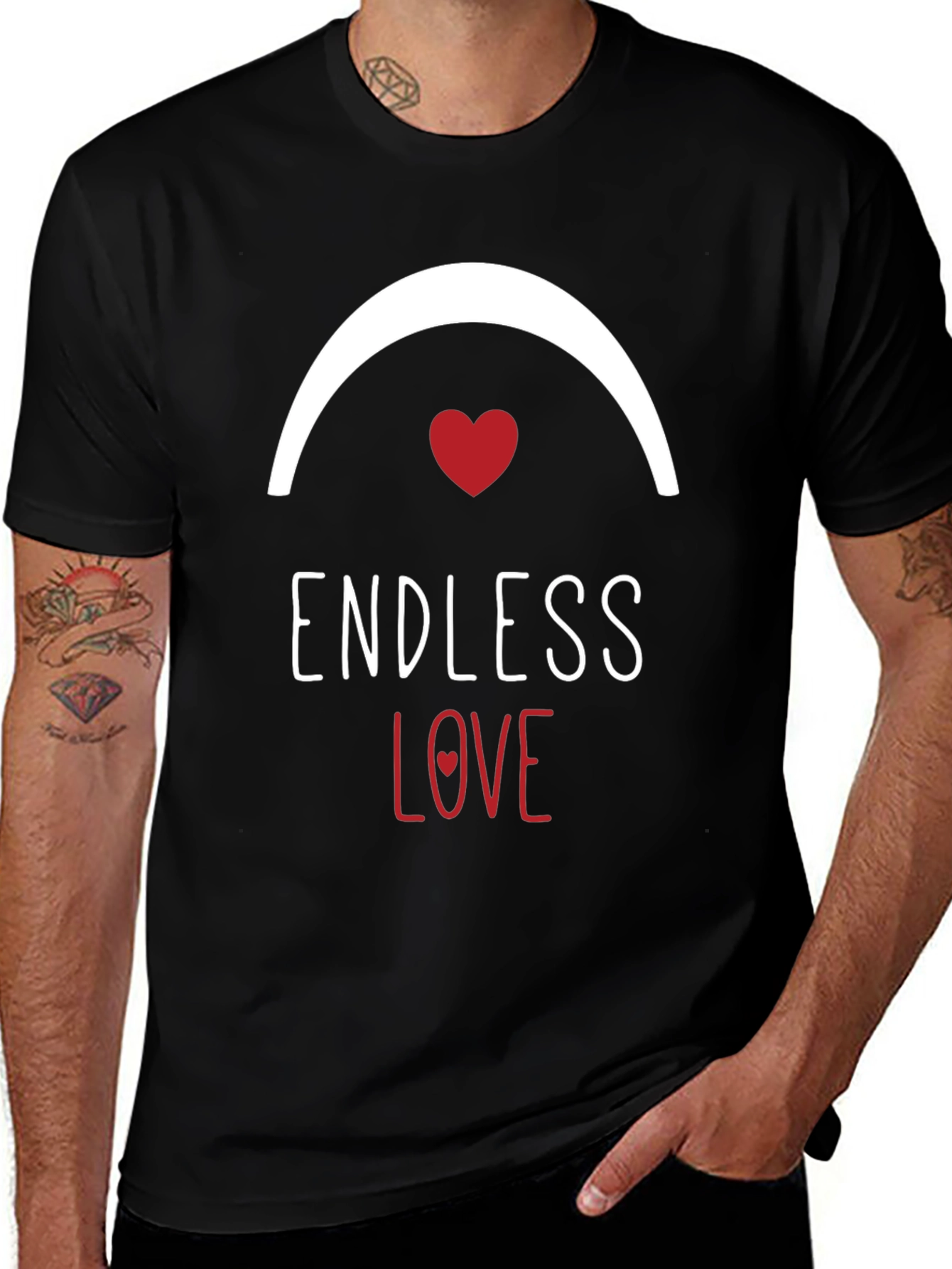 Endless Love Graphic Tee - Soft Cotton Blend