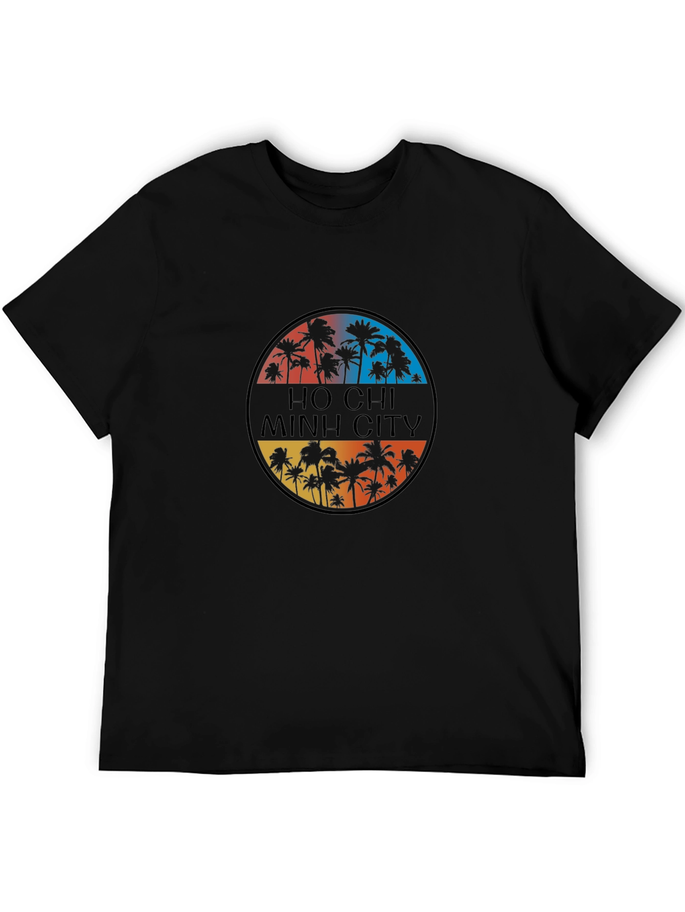 Ho Chi Minh City Palm Tree Graphic T-Shirt