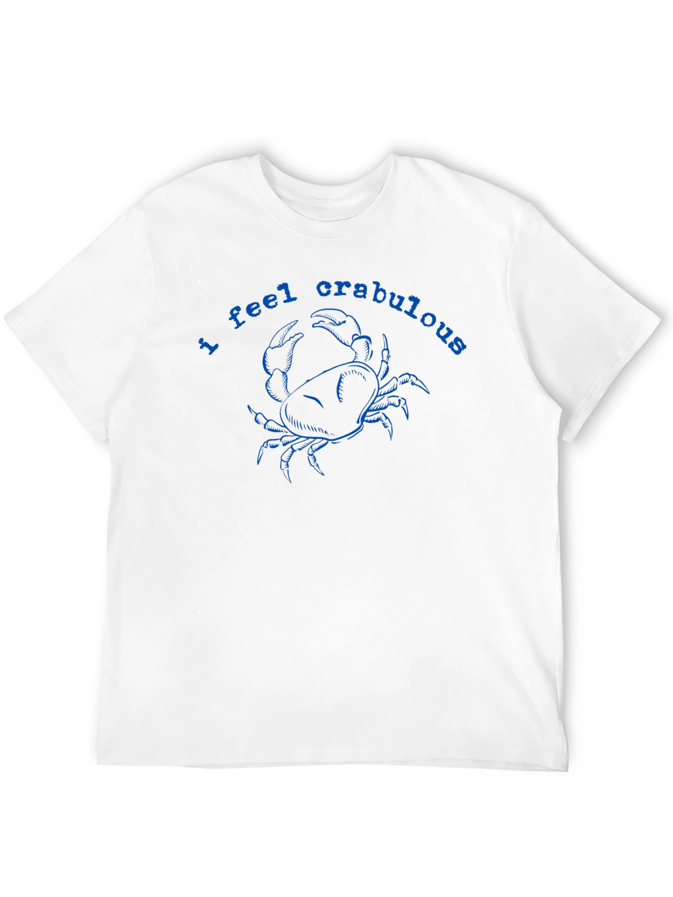 I Feel Crabulous Graphic Tee - Black