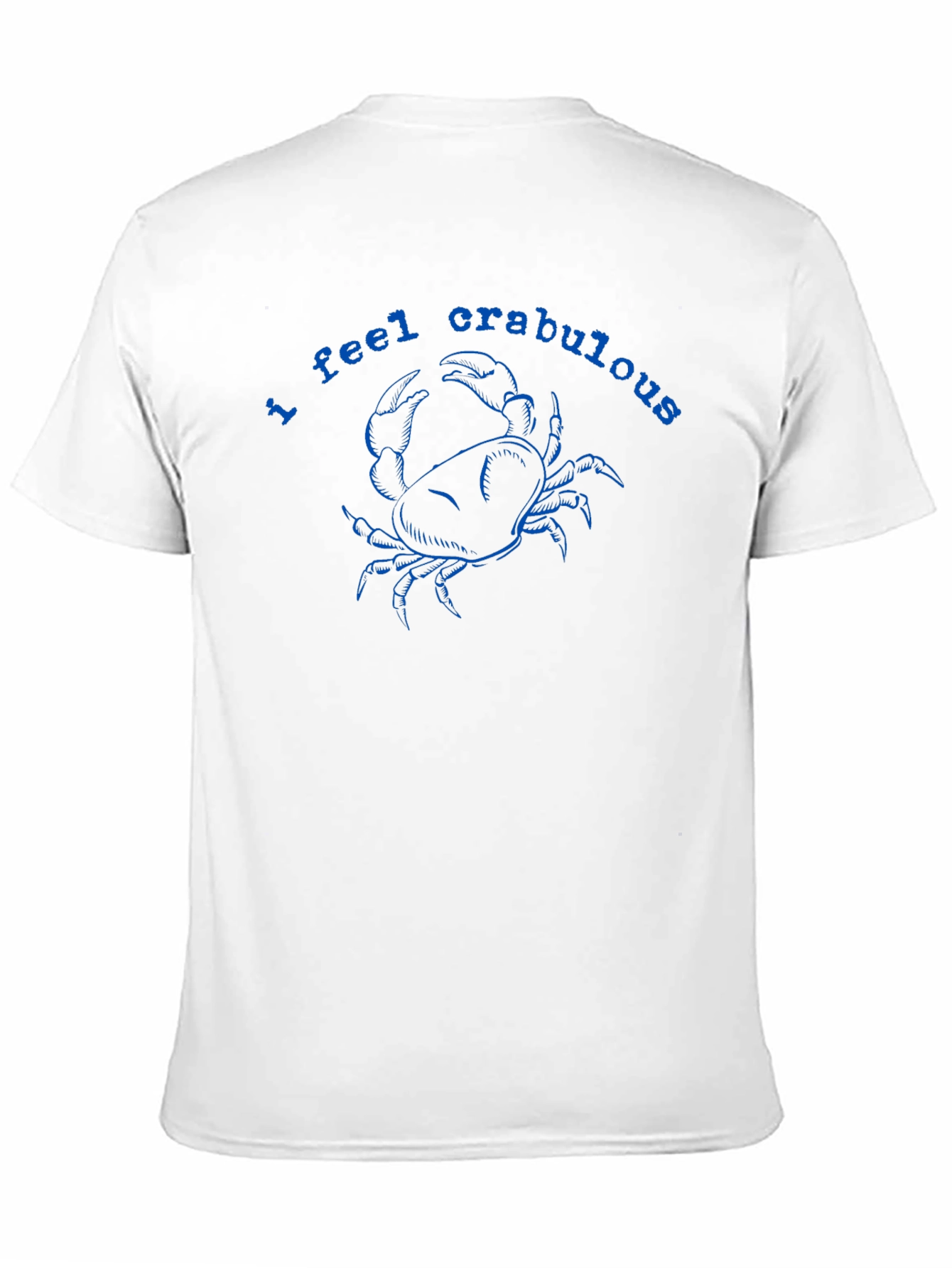 I Feel Crabulous Graphic Tee - Black