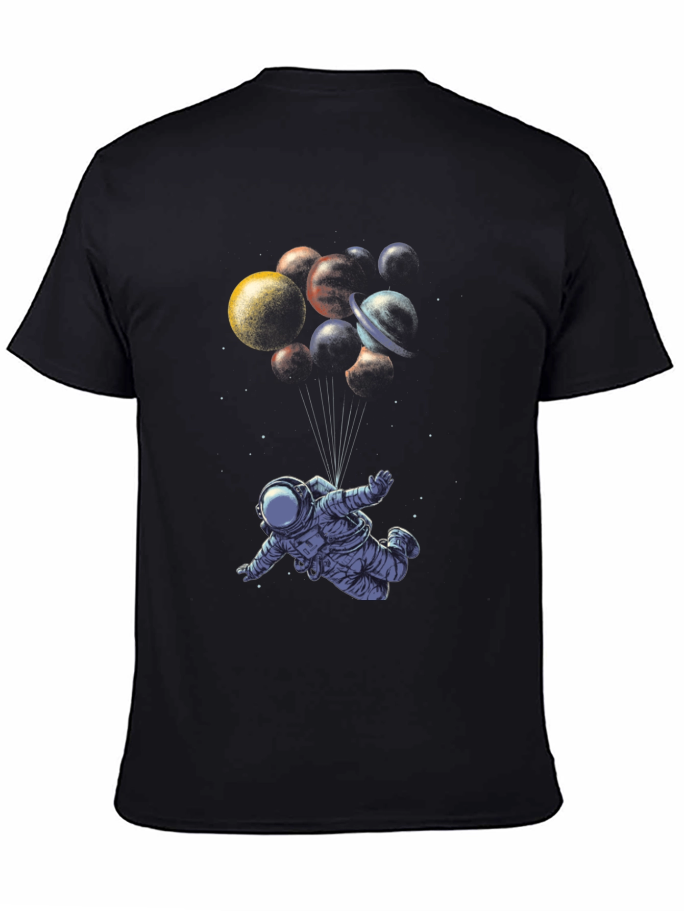 Astronaut Planet Balloons T-Shirt