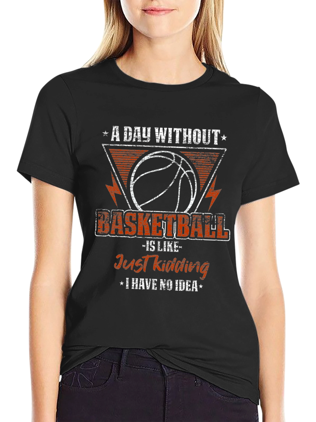 Basketball Lover Graphic T-Shirt