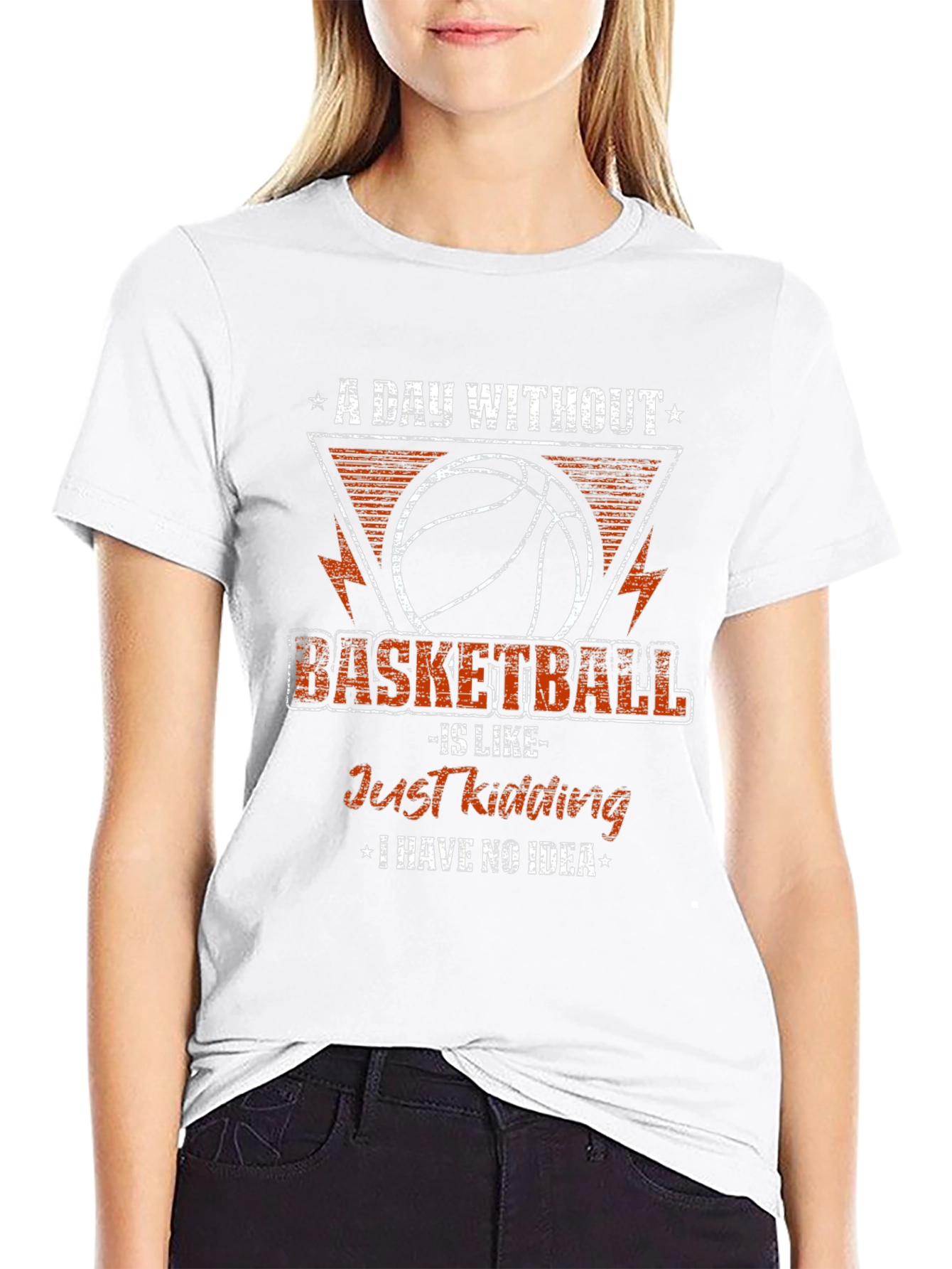 Basketball Lover Graphic T-Shirt