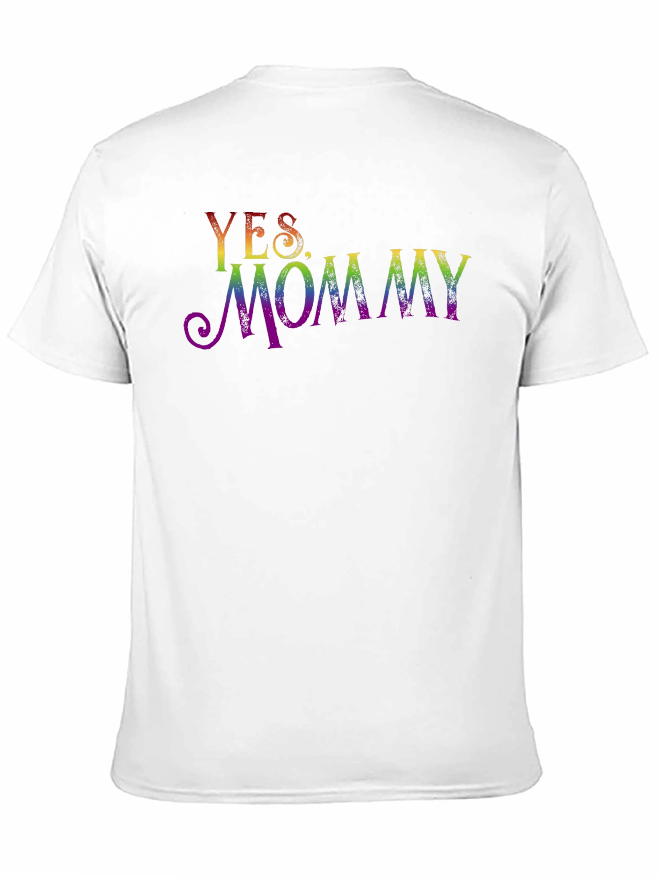 Yes Mommy Rainbow Pride Graphic Tee